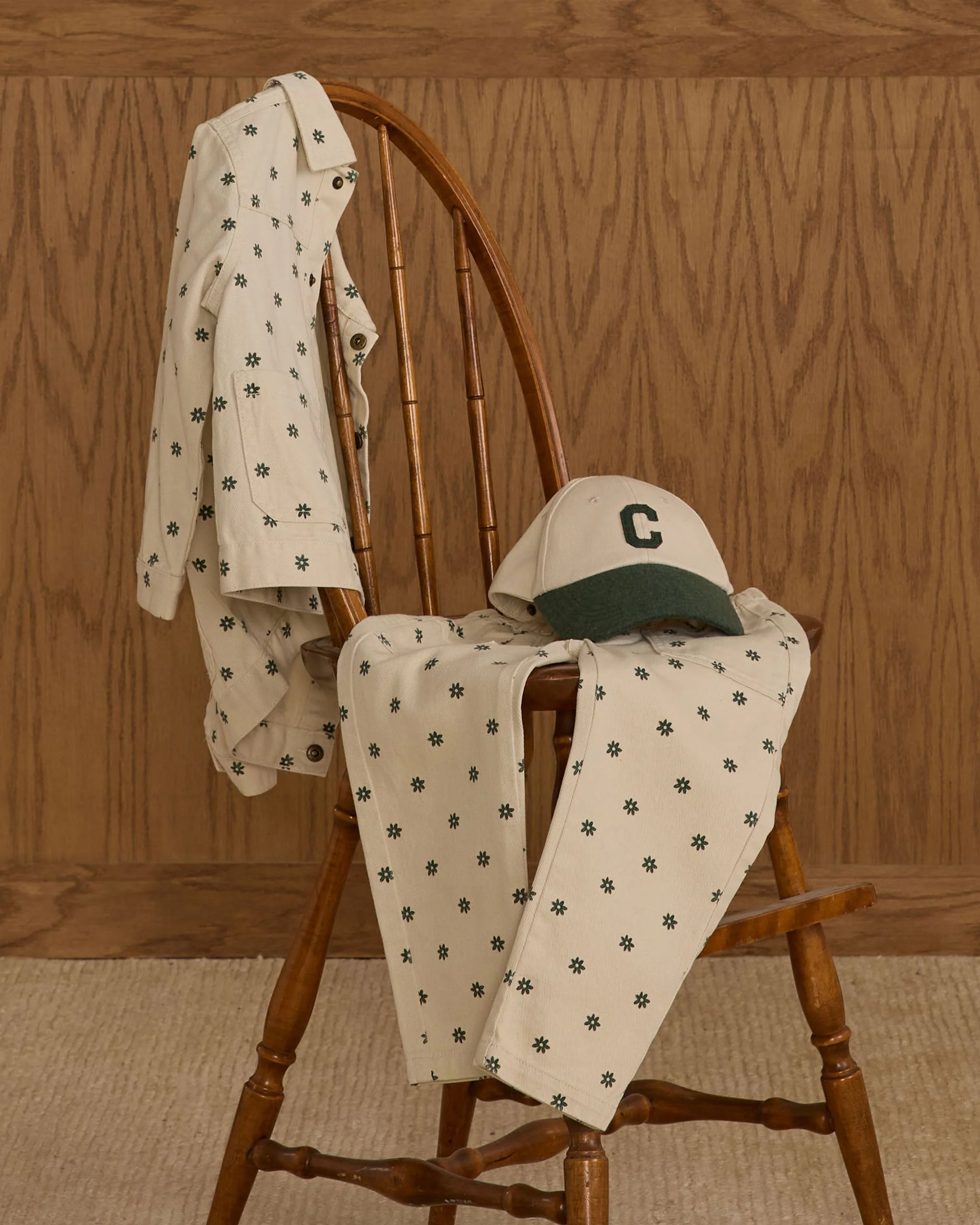 Denim Chore Coat || Mini Daisy - Image 7