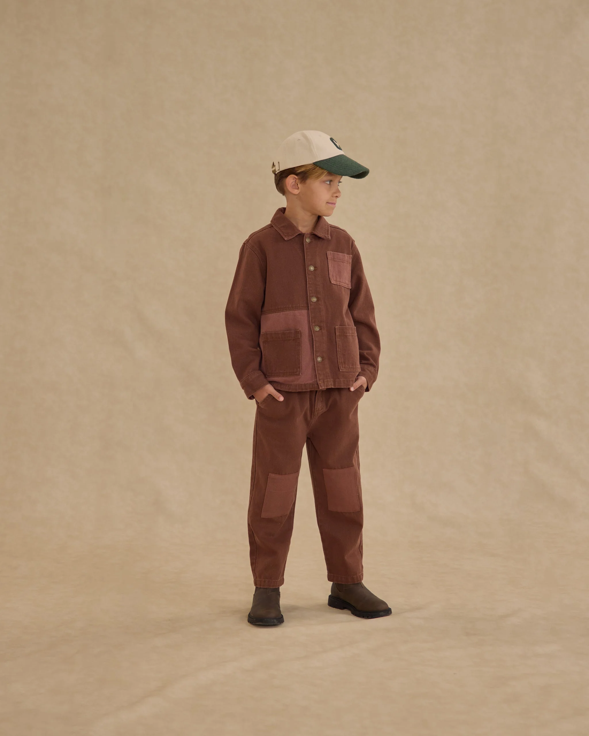 Denim Jacket || Brown - Image 4