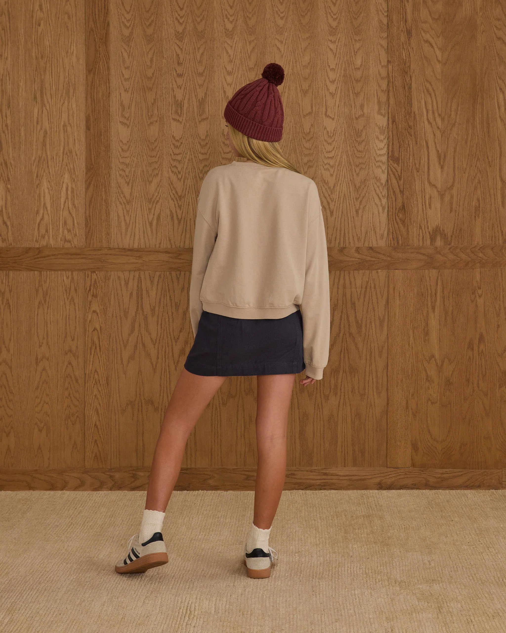 Denver Mini Skirt | Navy Teen - Image 2