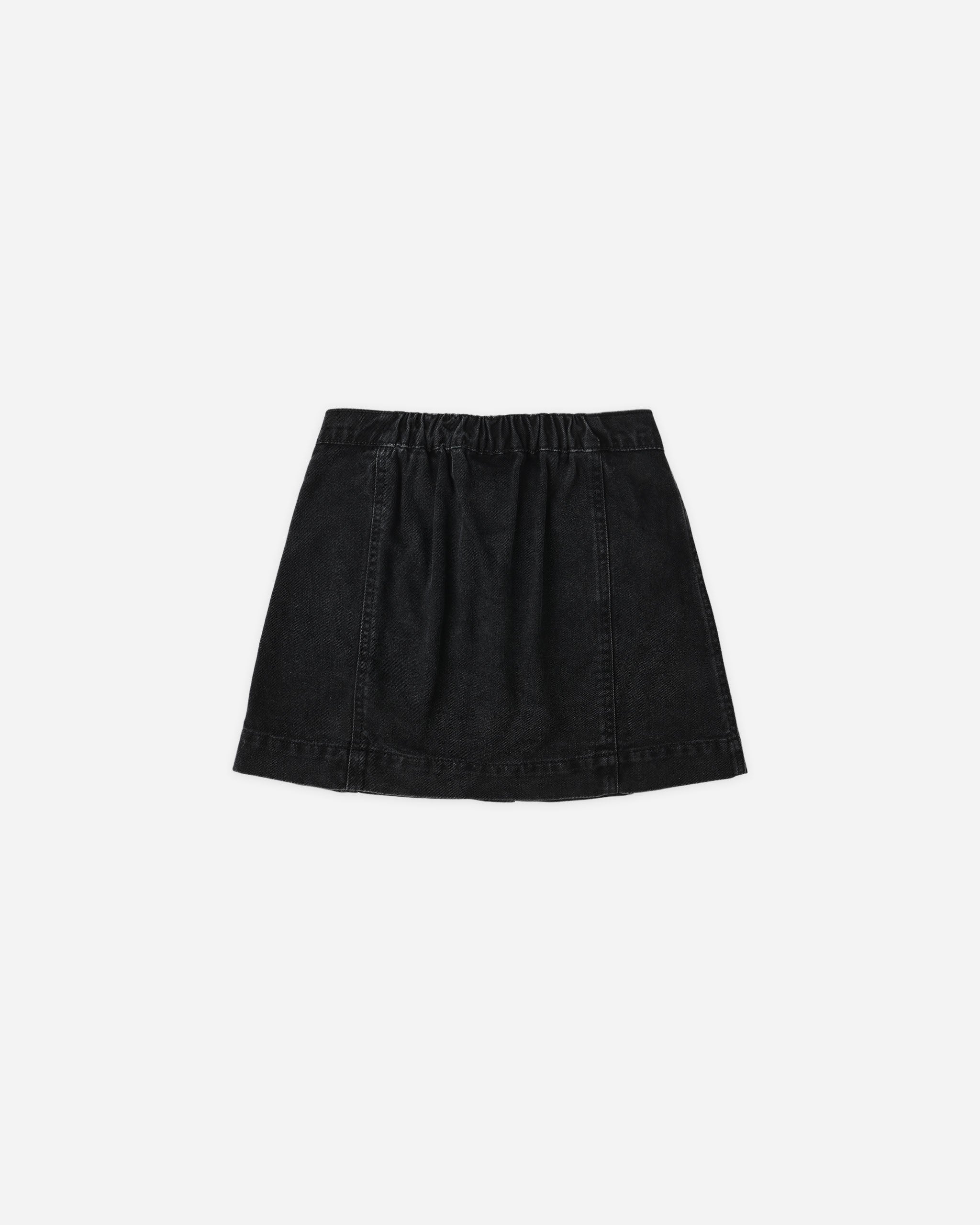 Denver Mini Skirt || Washed Black - Image 2
