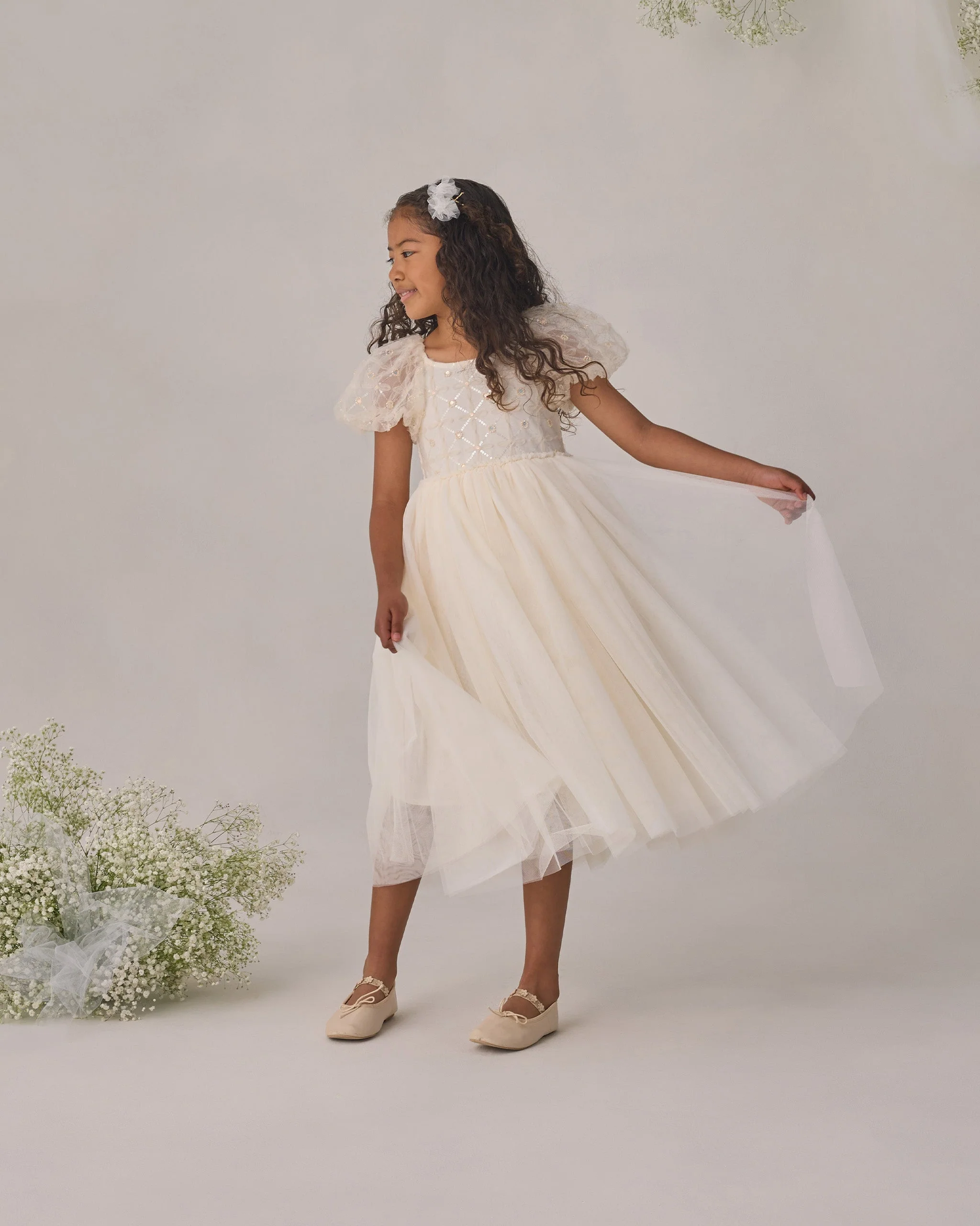 Dorothy Dress Ivory - Image 2