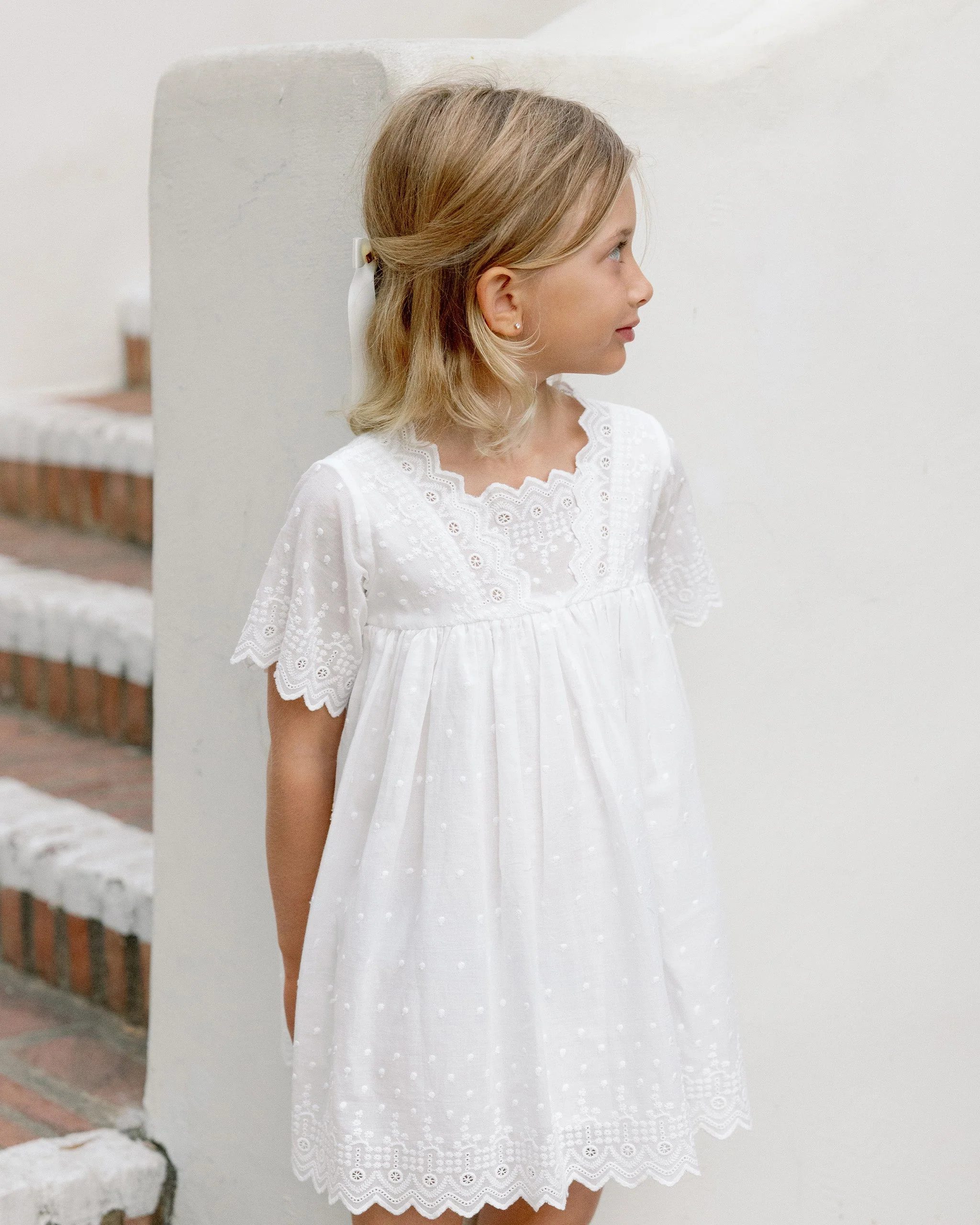 Eleanor Dress | White - Image 3