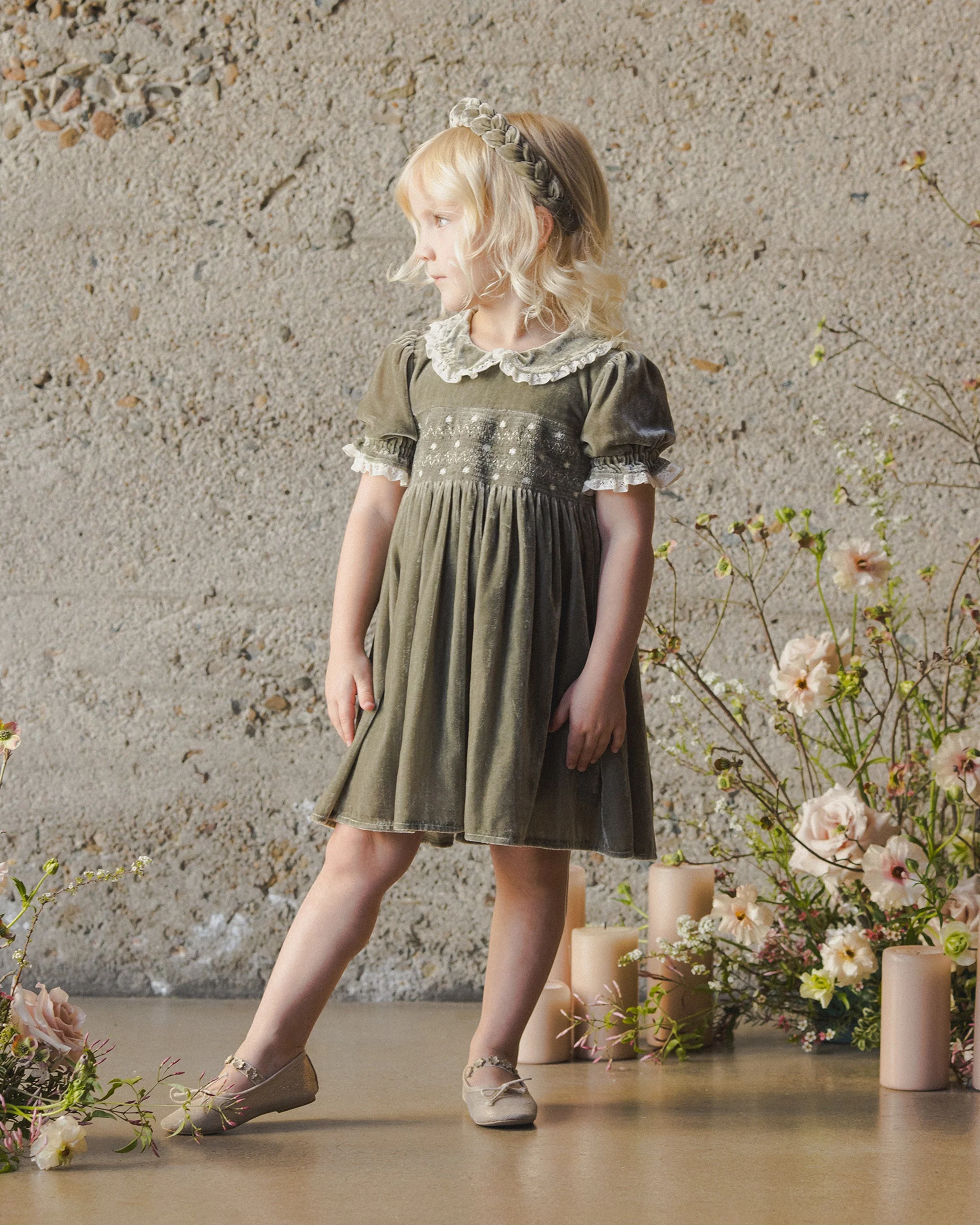 Elizabeth Dress | Pine - Image 2