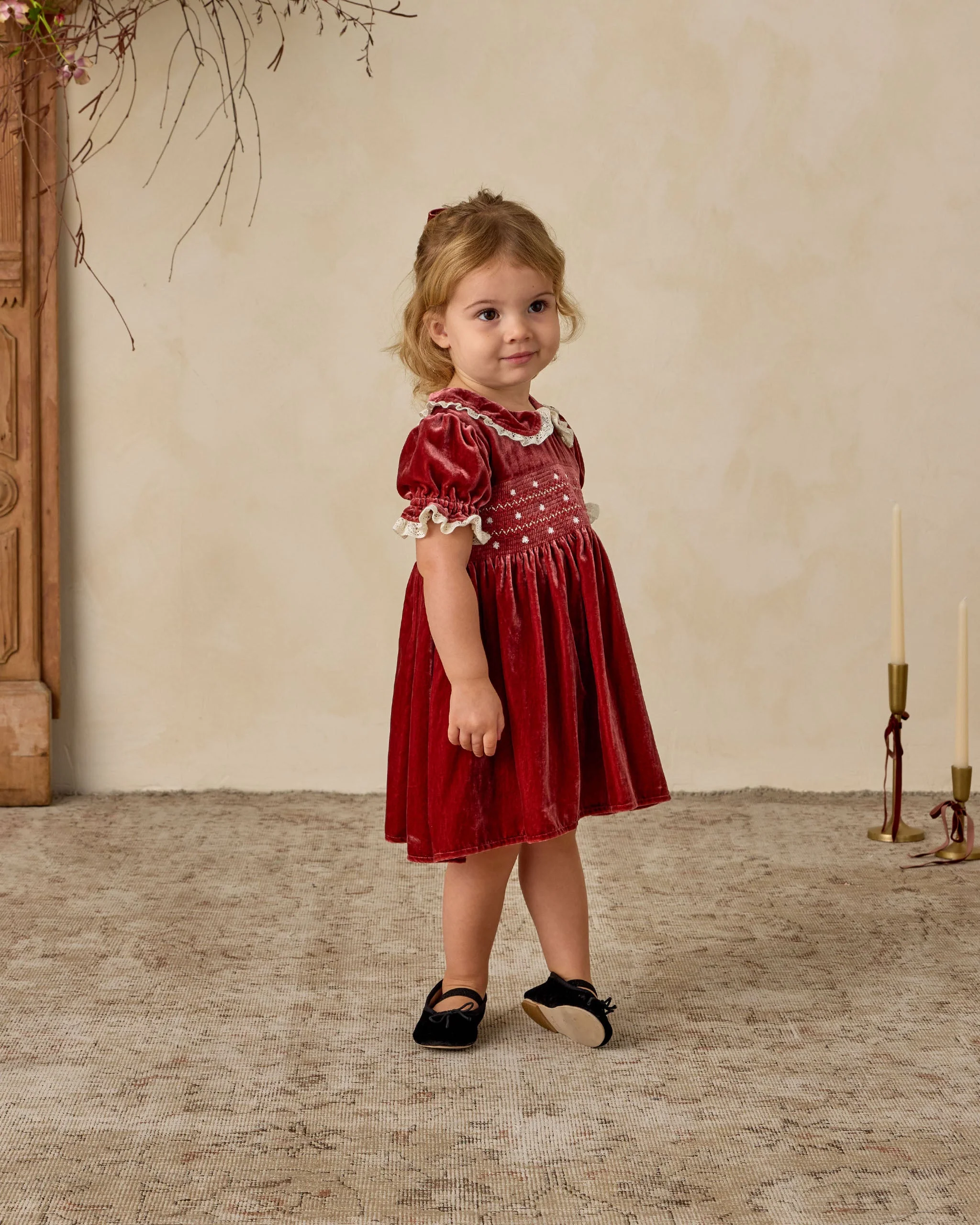 Elizabeth Dress | Ruby - Image 2