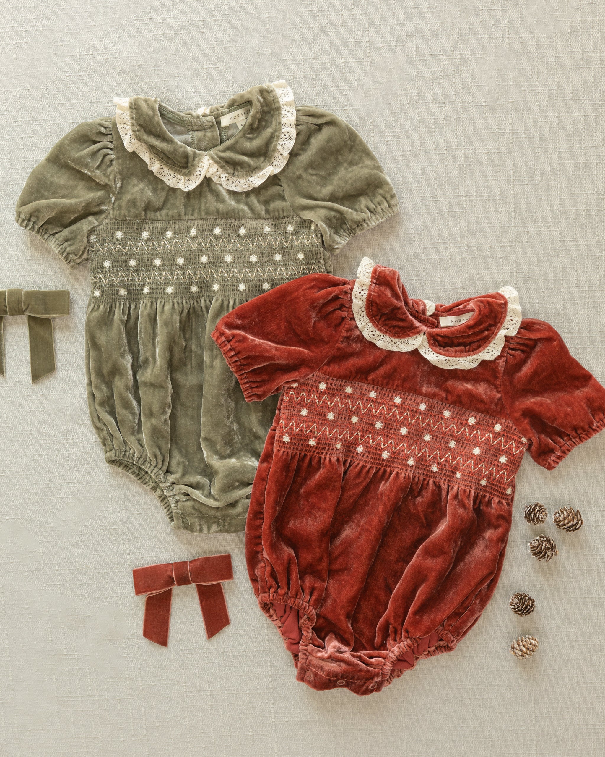 Elizabeth Romper | Ruby - Image 3