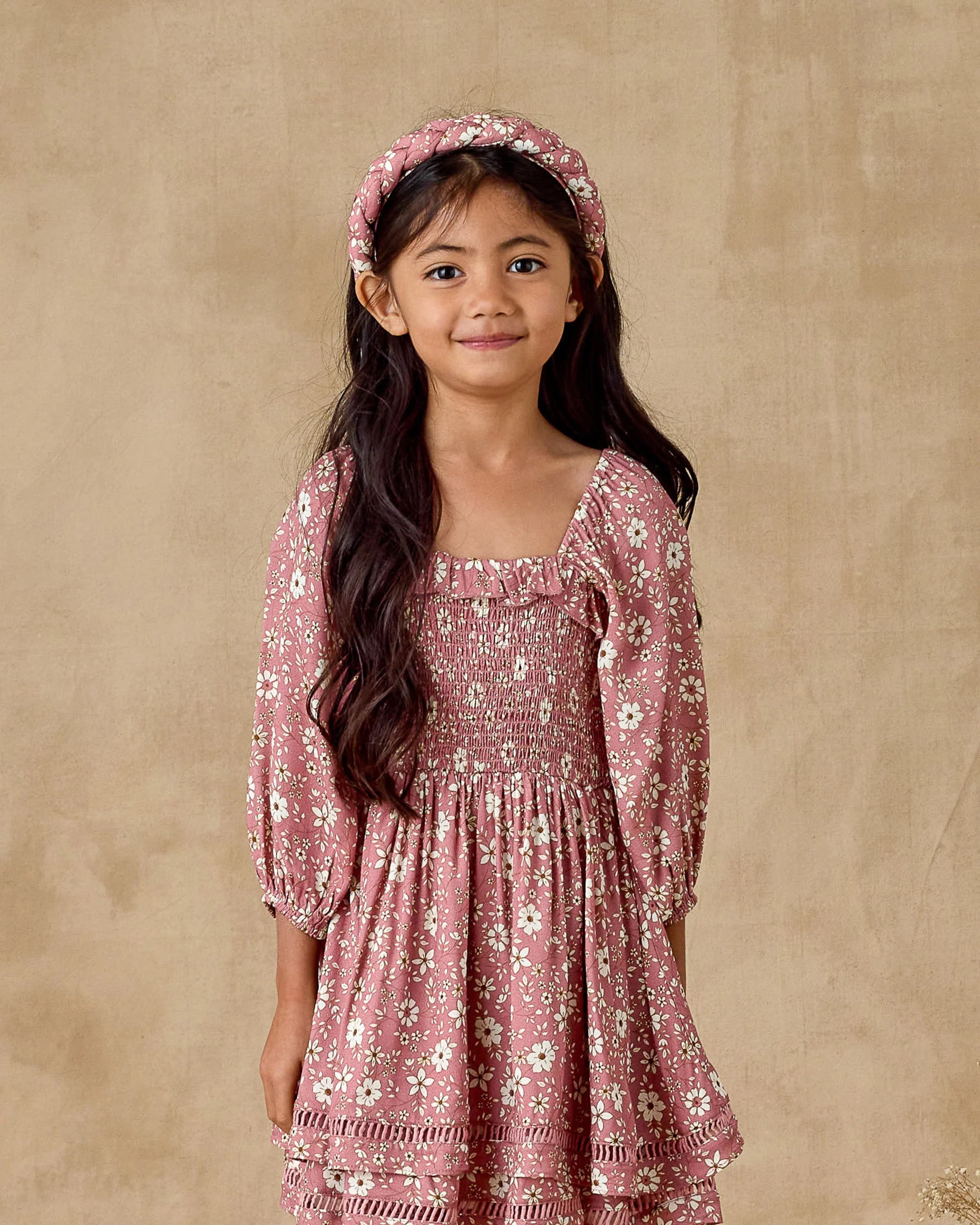 Elodie Dress | Rose Bloom - Image 4