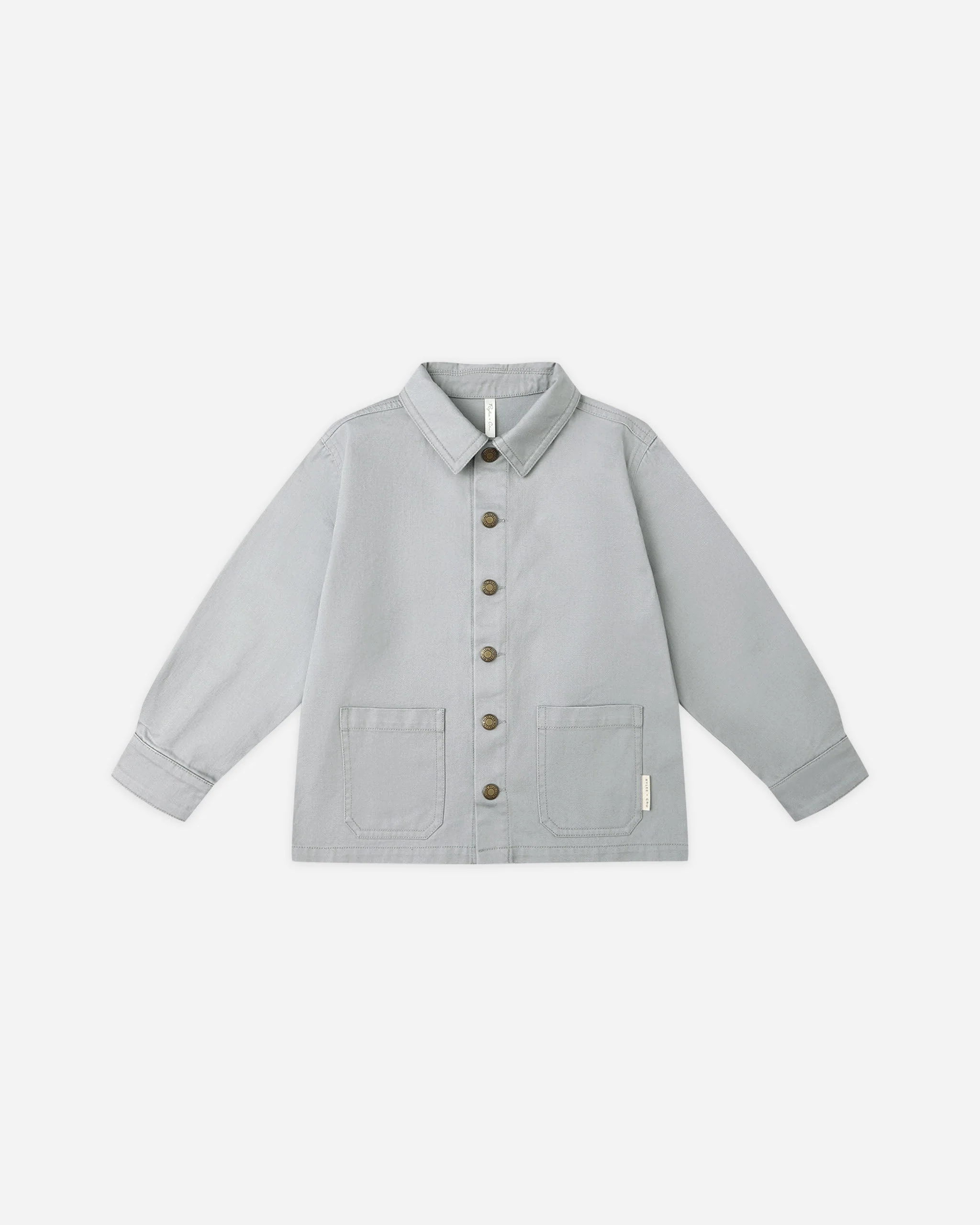 Enzo Overshirt || Dusty Blue