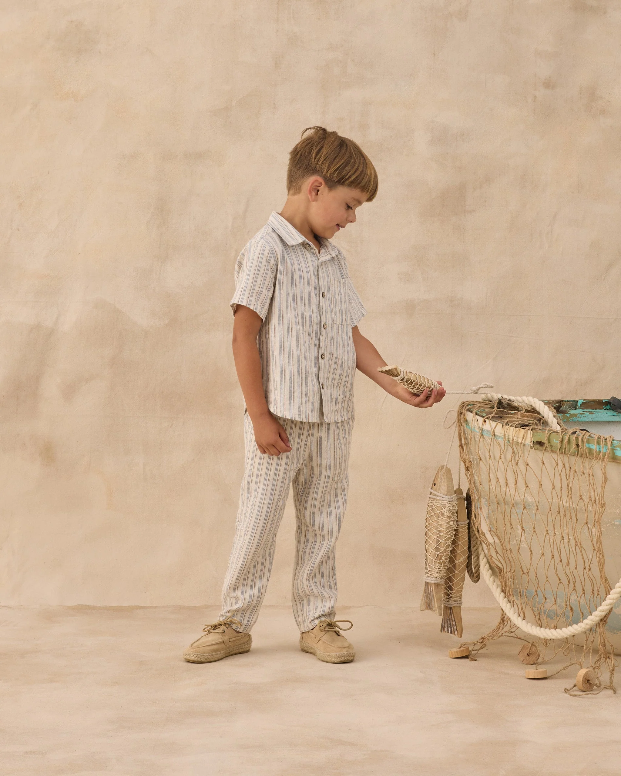 Ethan Trouser Nautical Stripe - Image 3