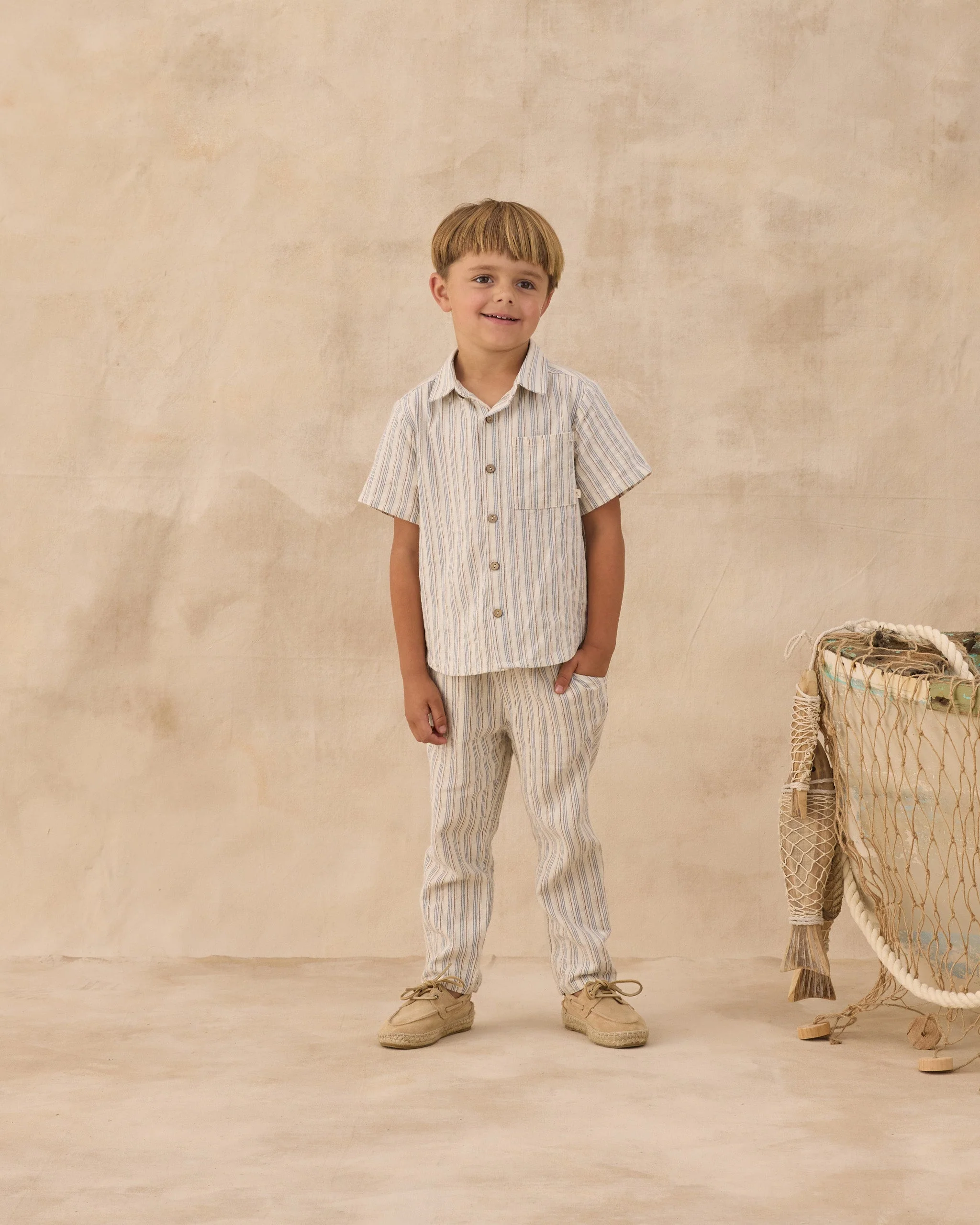 Ethan Trouser Nautical Stripe - Image 4