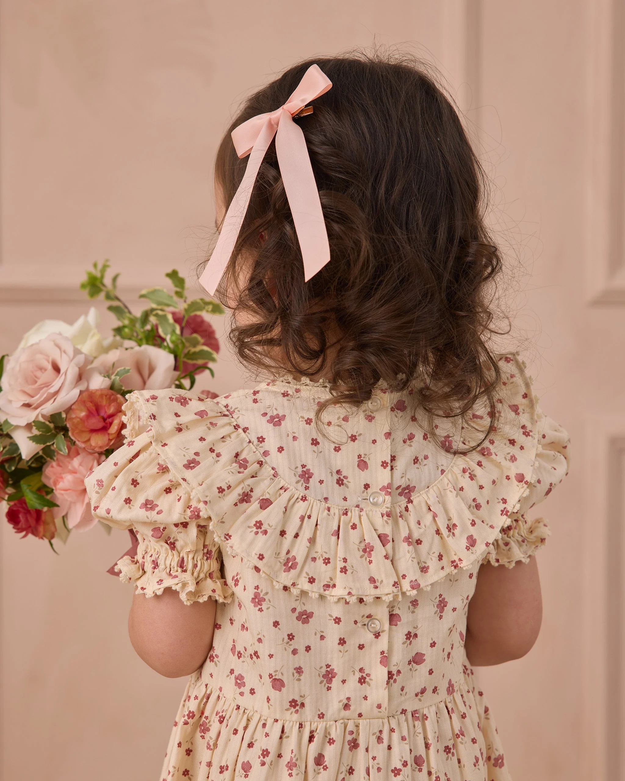 Eva Dress Red Floral - Image 4