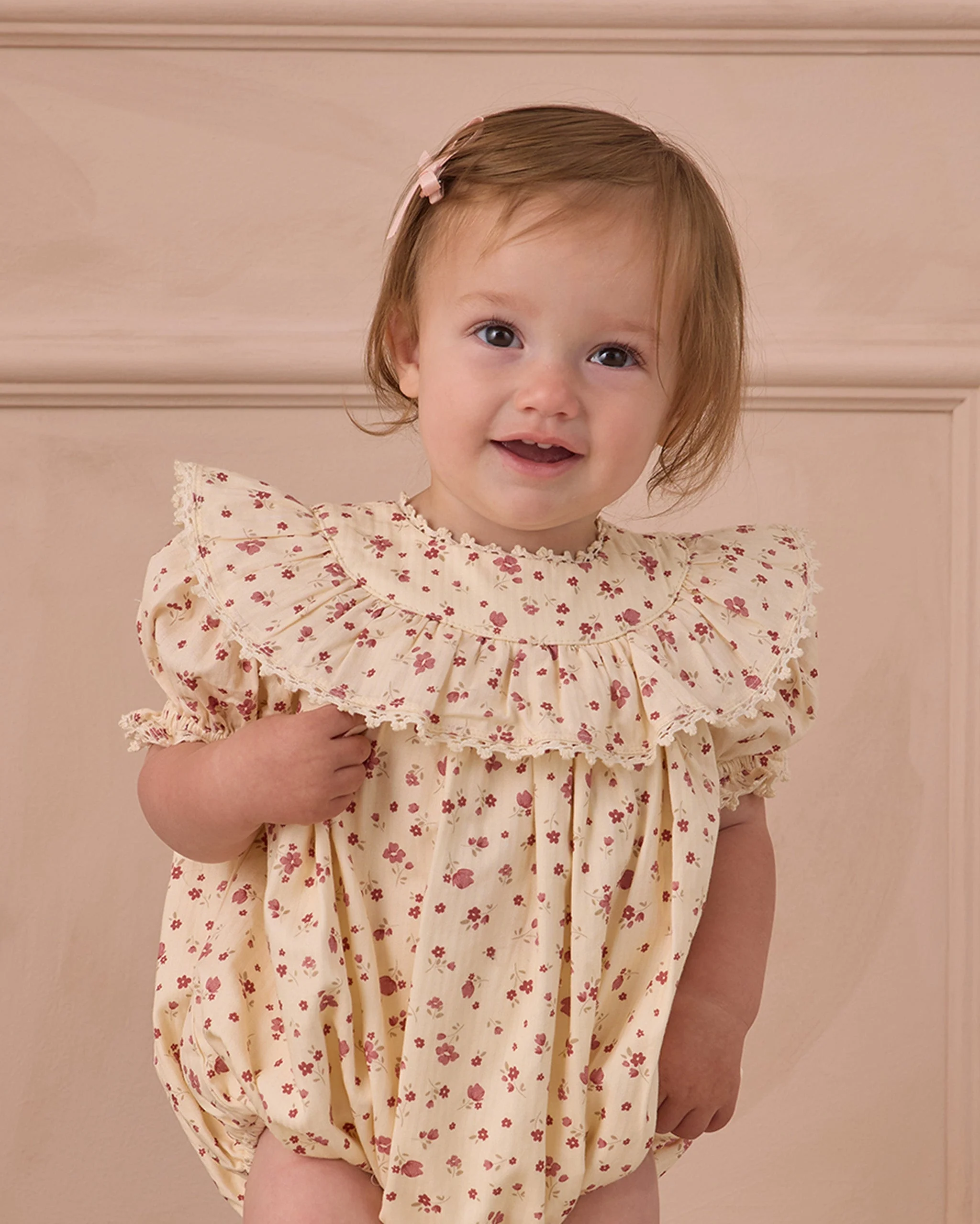 Eva Romper Red Floral - Image 4