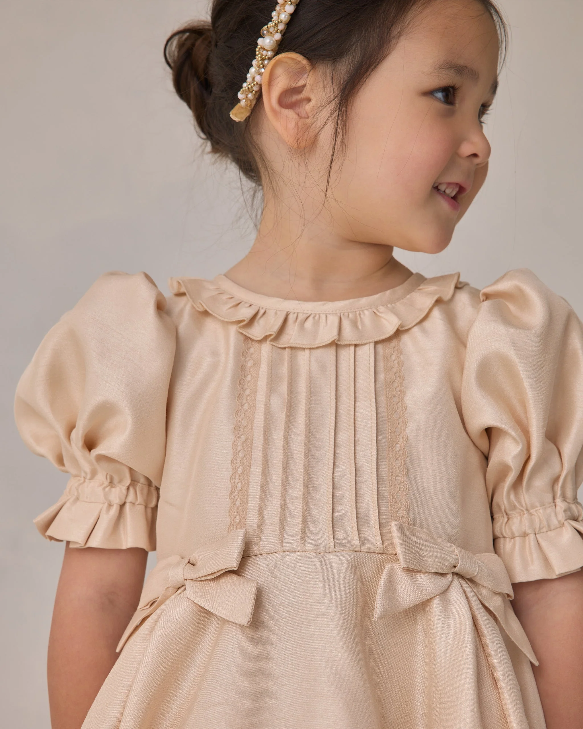 Evelyn Dress Pearl - Image 3