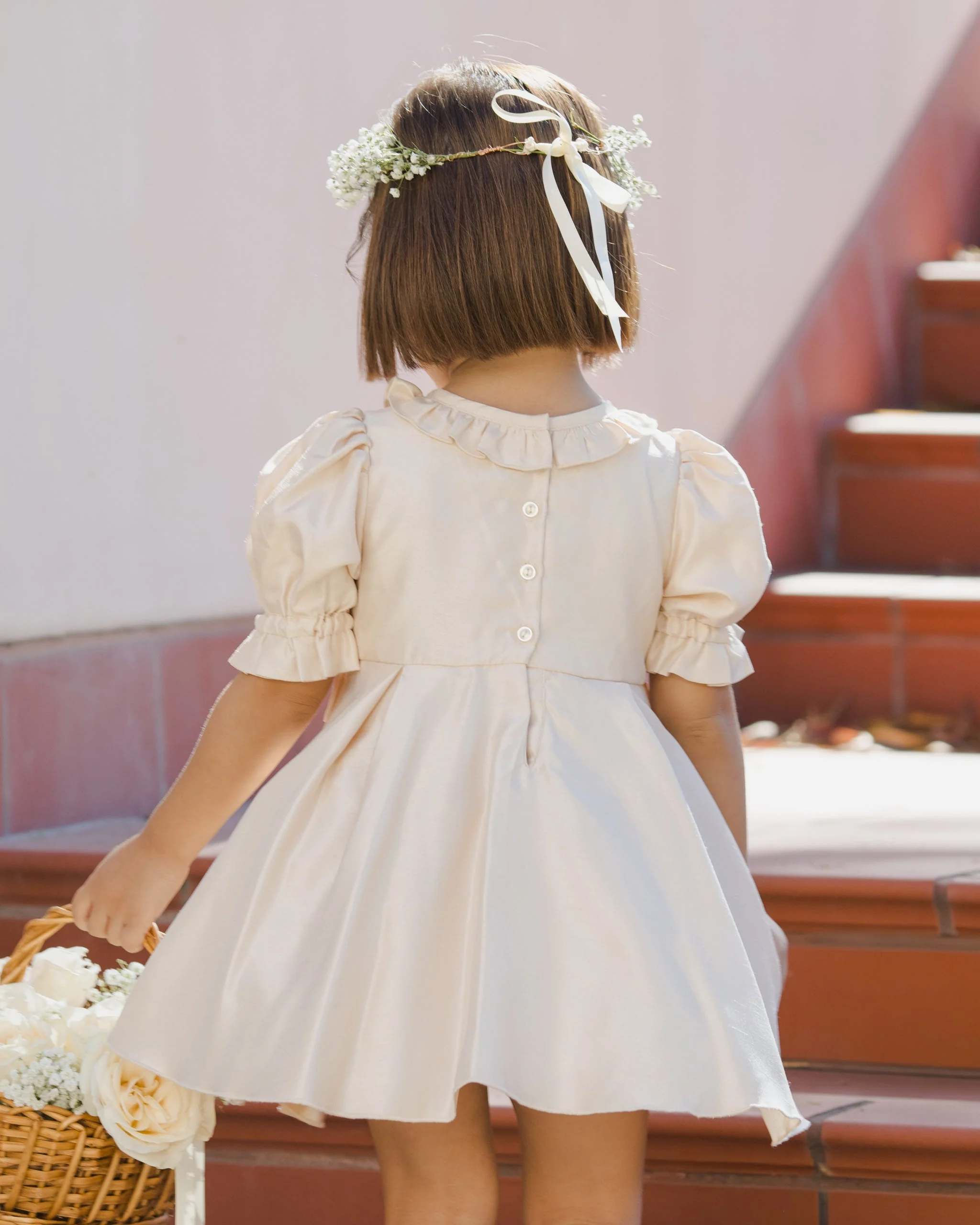 Evelyn Dress Pearl - Image 4