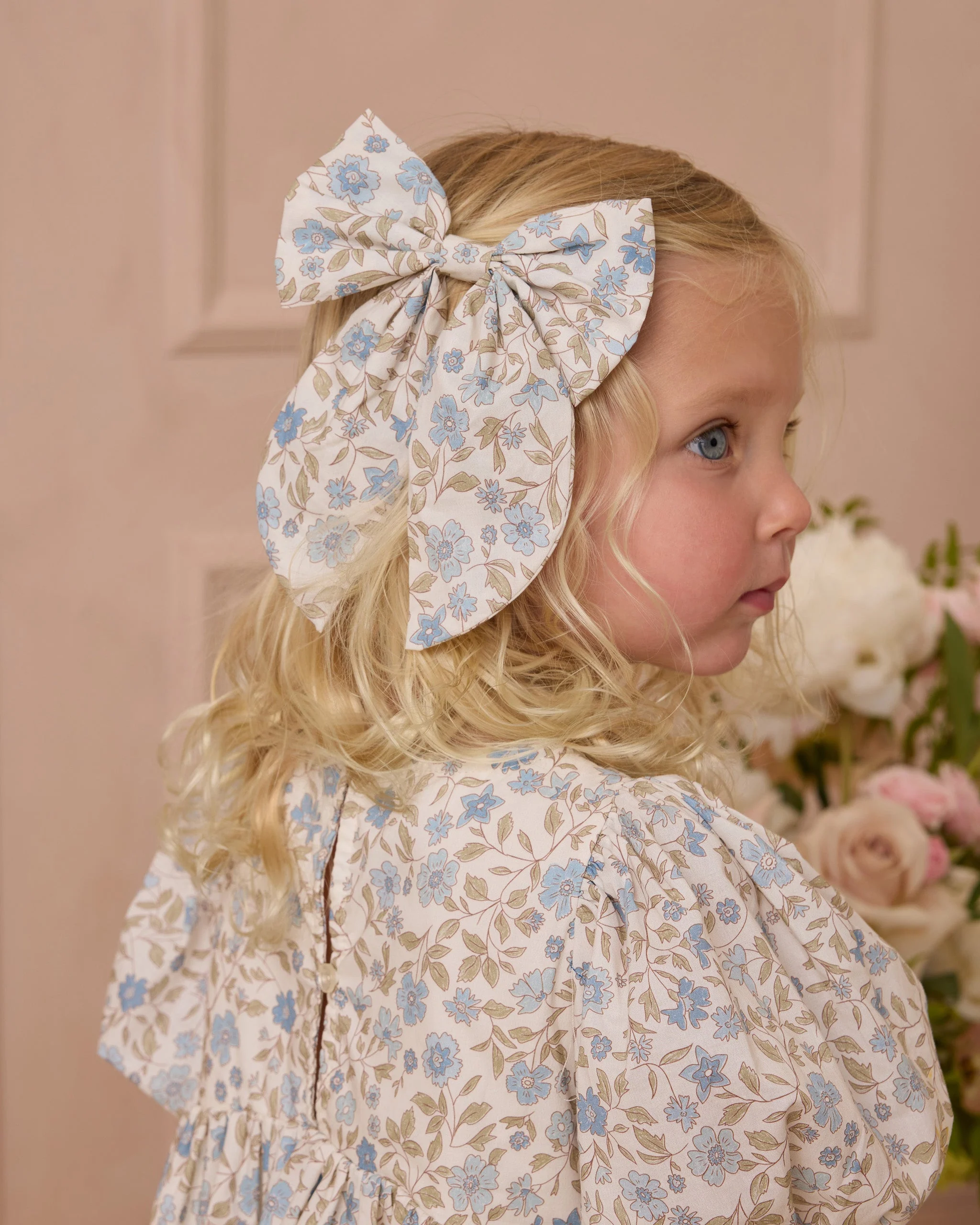 Everly Bow || Blue Garden - Image 2