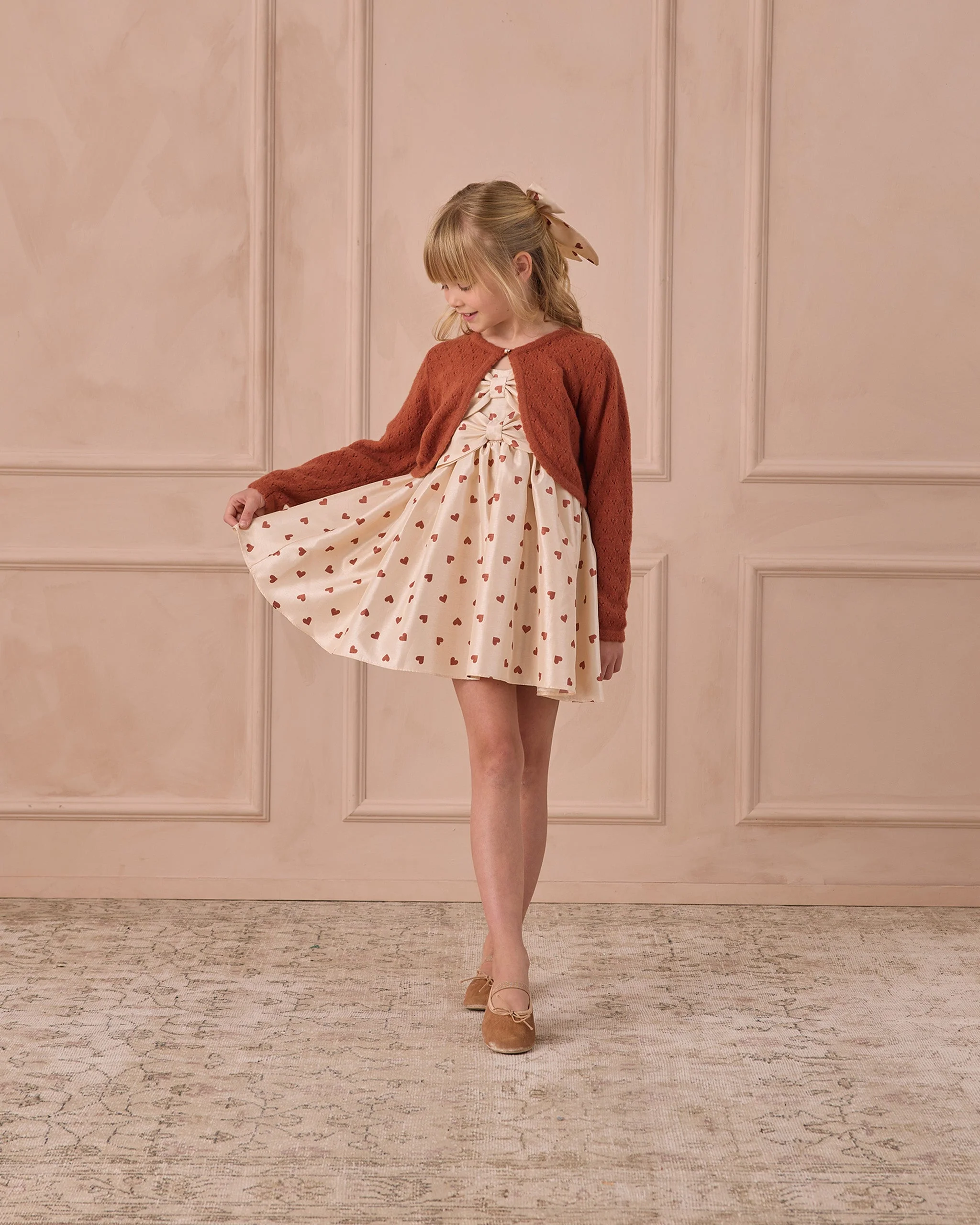 Everly Bow Red Hearts - Image 3