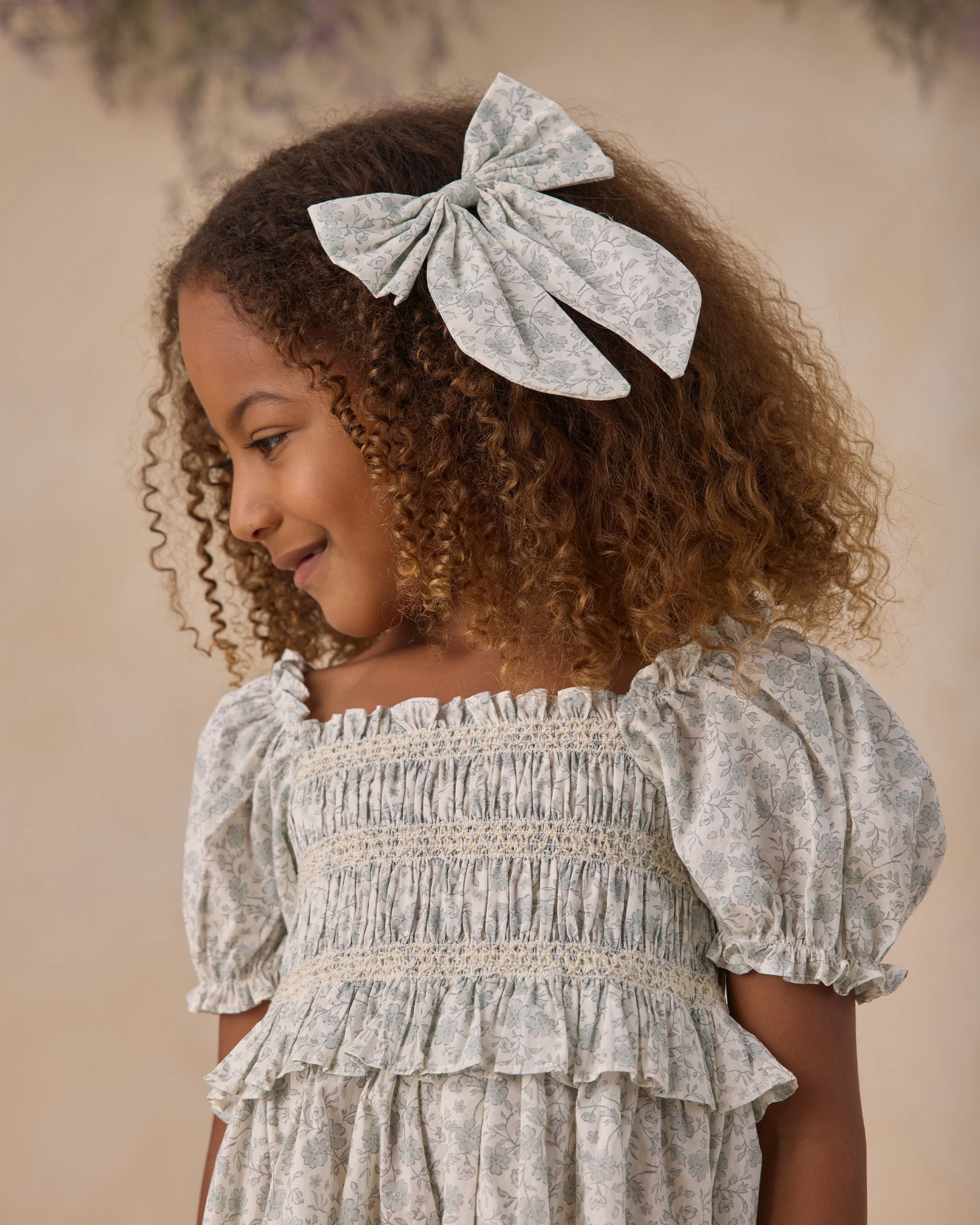 Everly Bow Sky Floral - Image 2