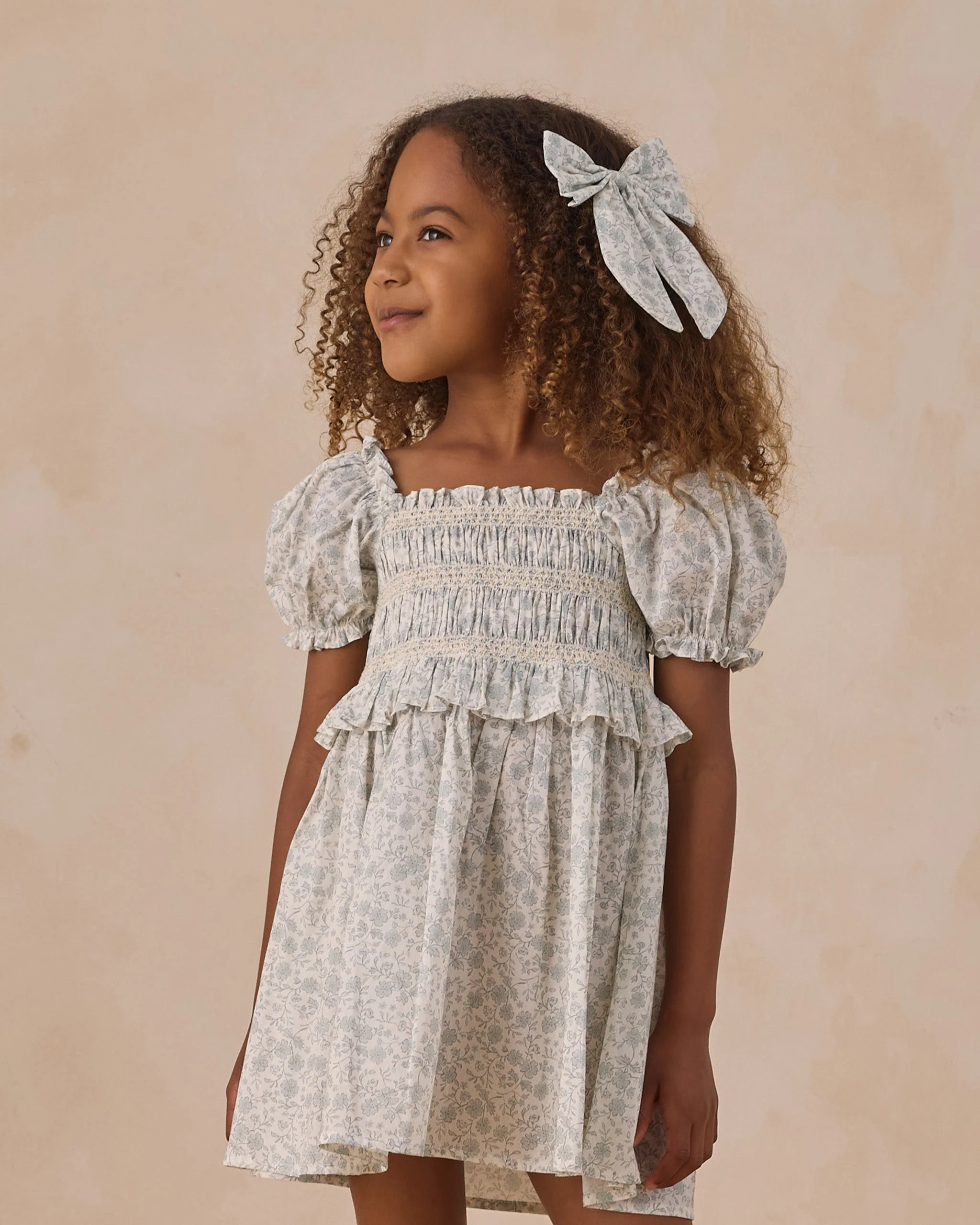 Everly Bow Sky Floral - Image 3