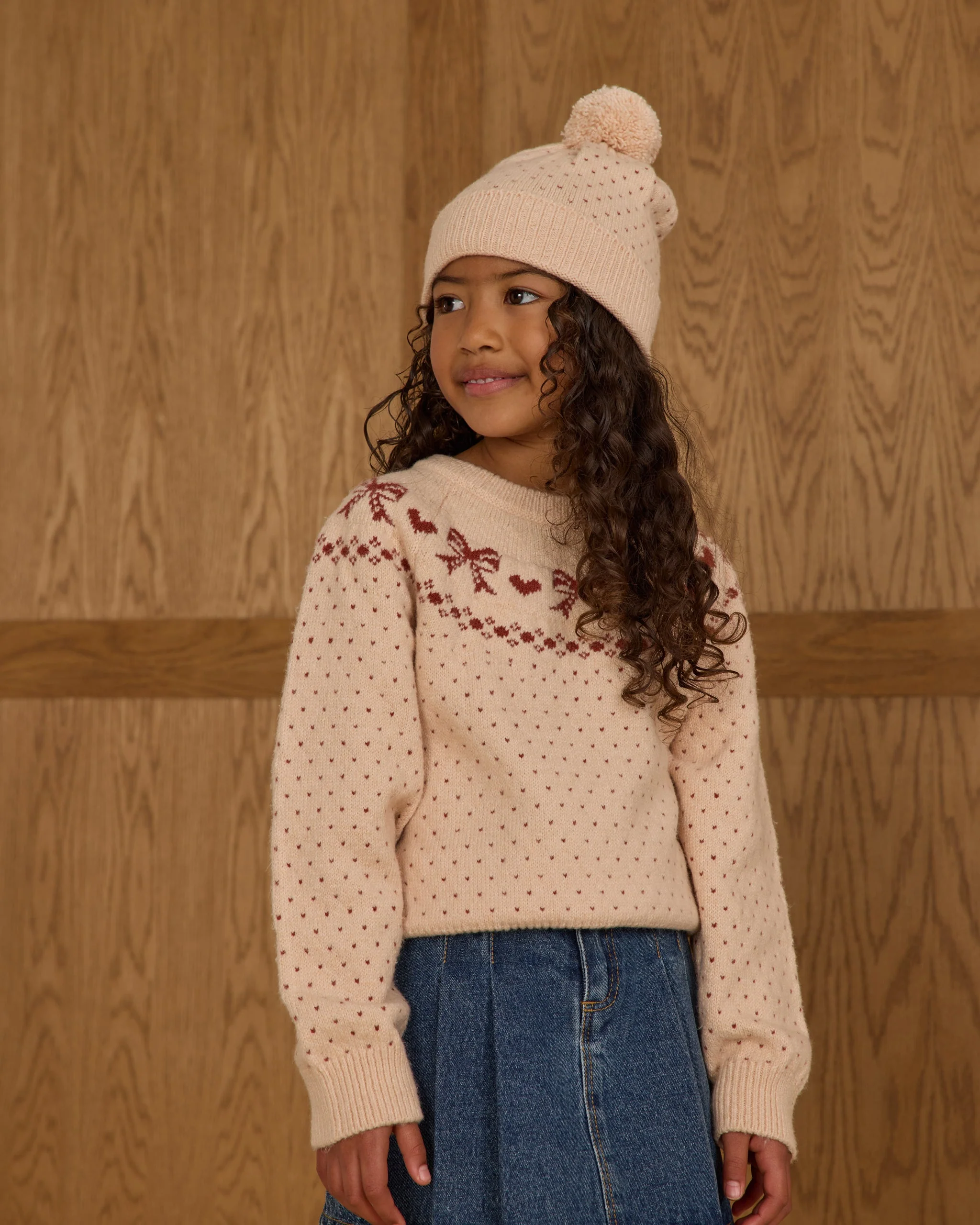 Fair Isle Sweater || Bows - Image 2