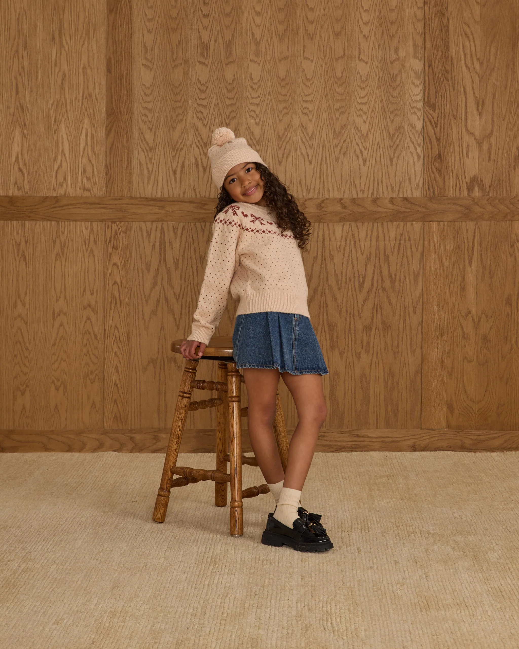 Fair Isle Sweater || Bows - Image 4