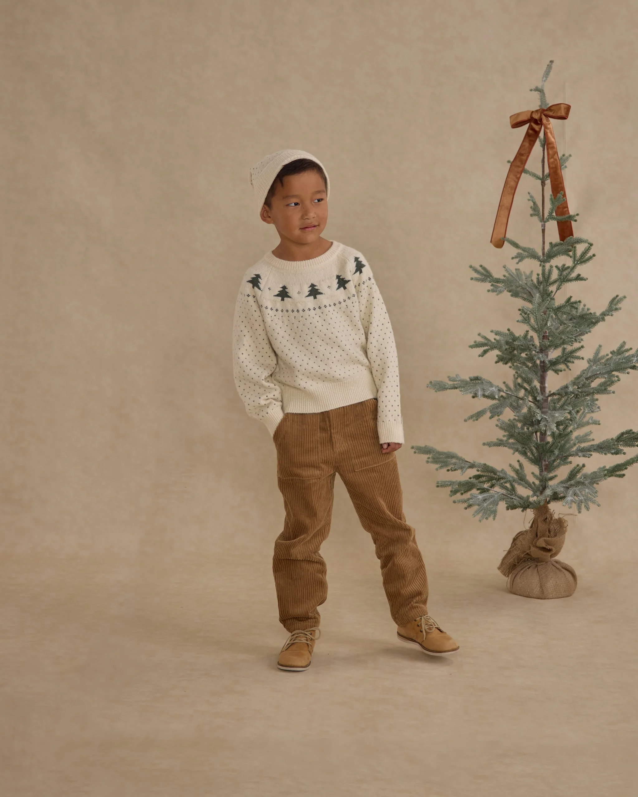 Fair Isle Sweater || Trees - Image 2
