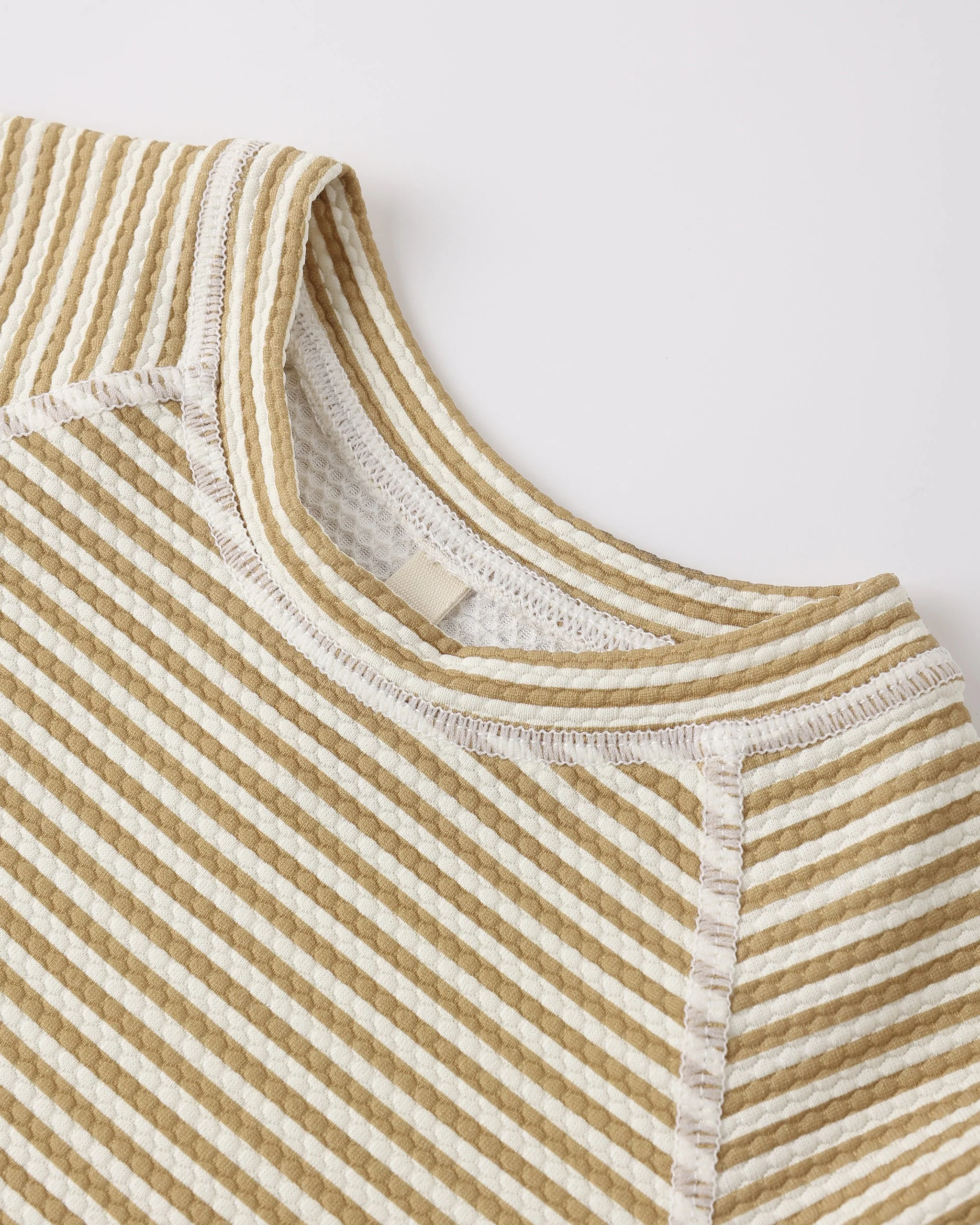 Finn Rashguard + Short Set Honey Stripe Small - Image 6