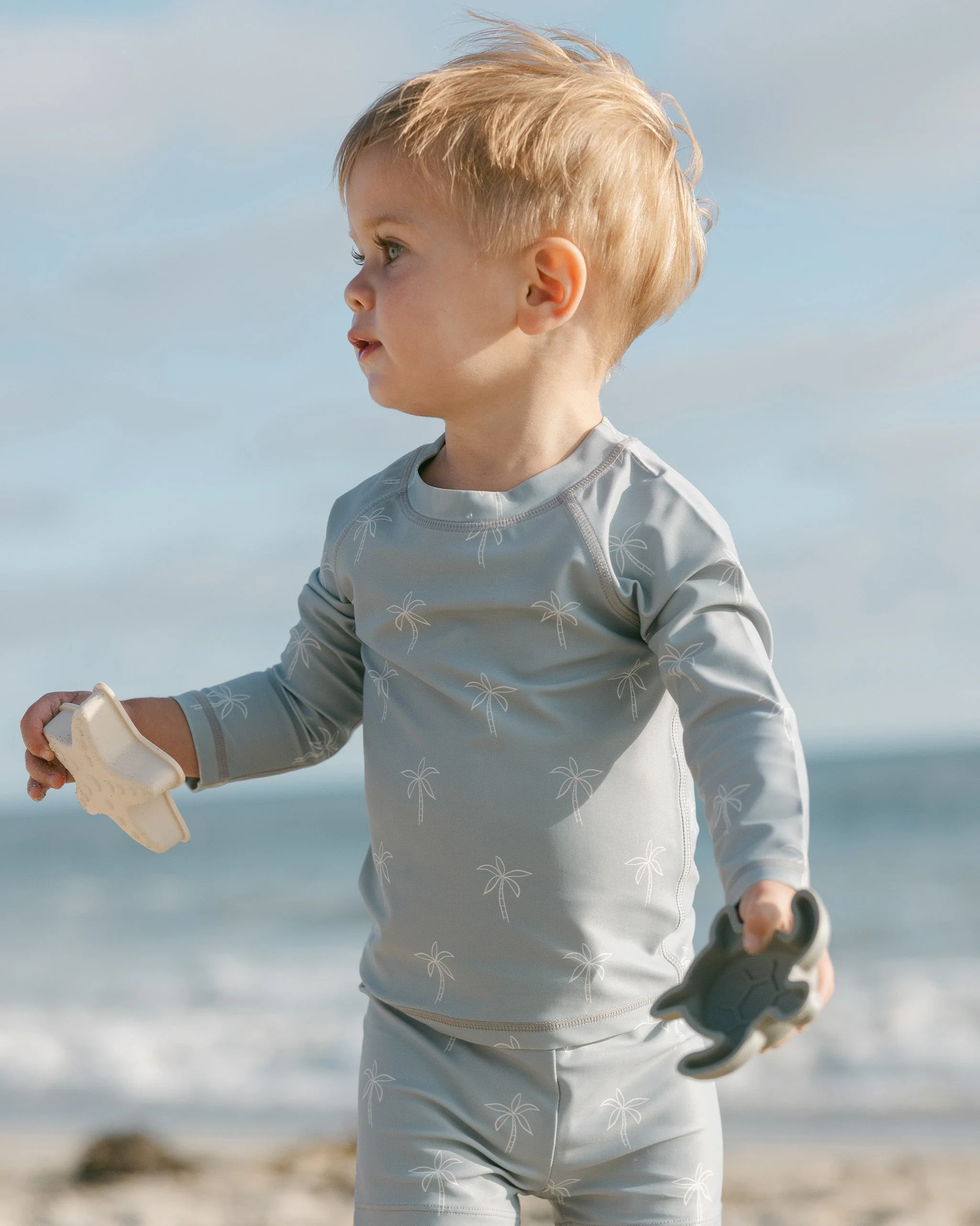 Finn Rashguard + Short Set || Palms - Image 2