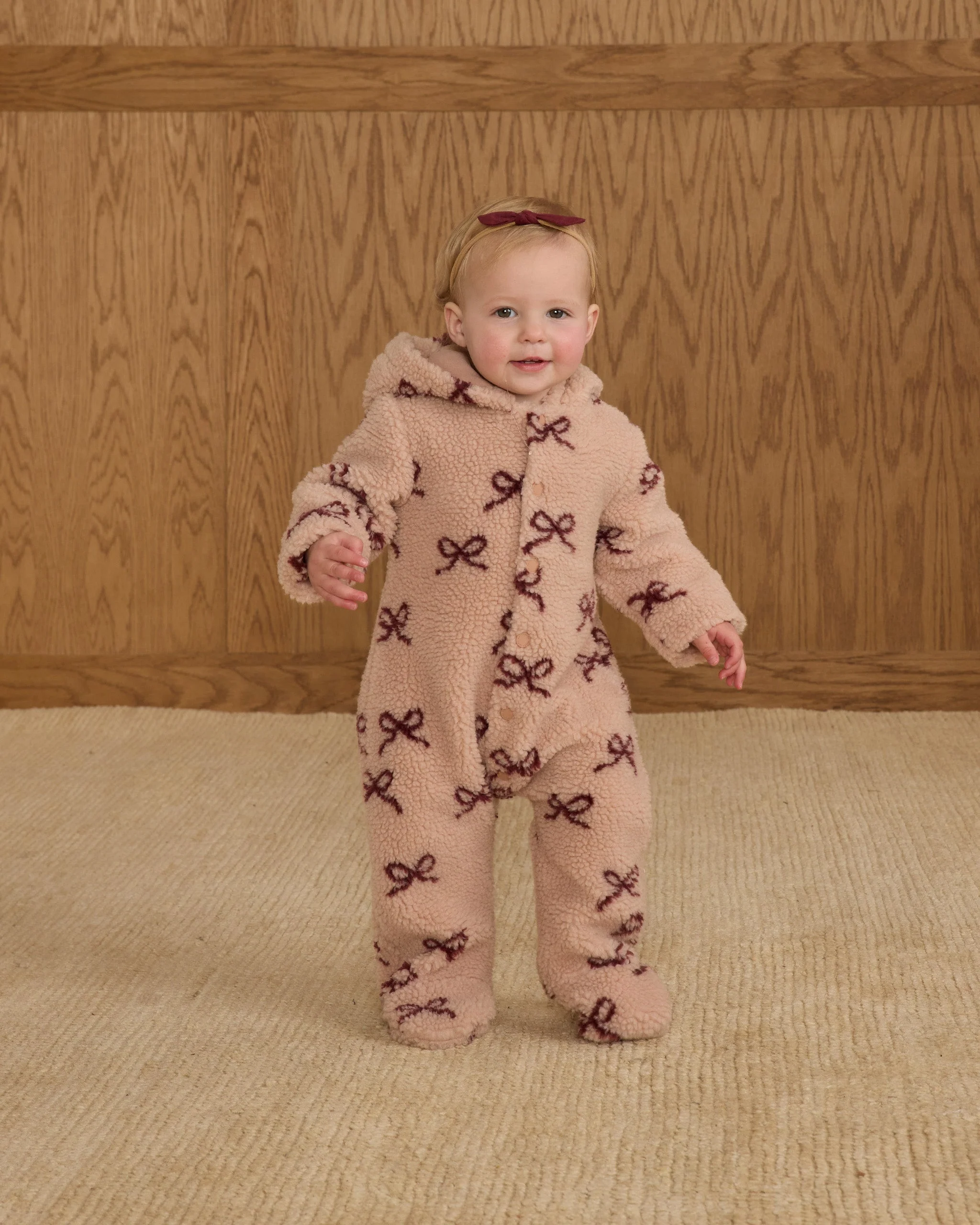 Fleece Jumpsuit || Bows - Image 3