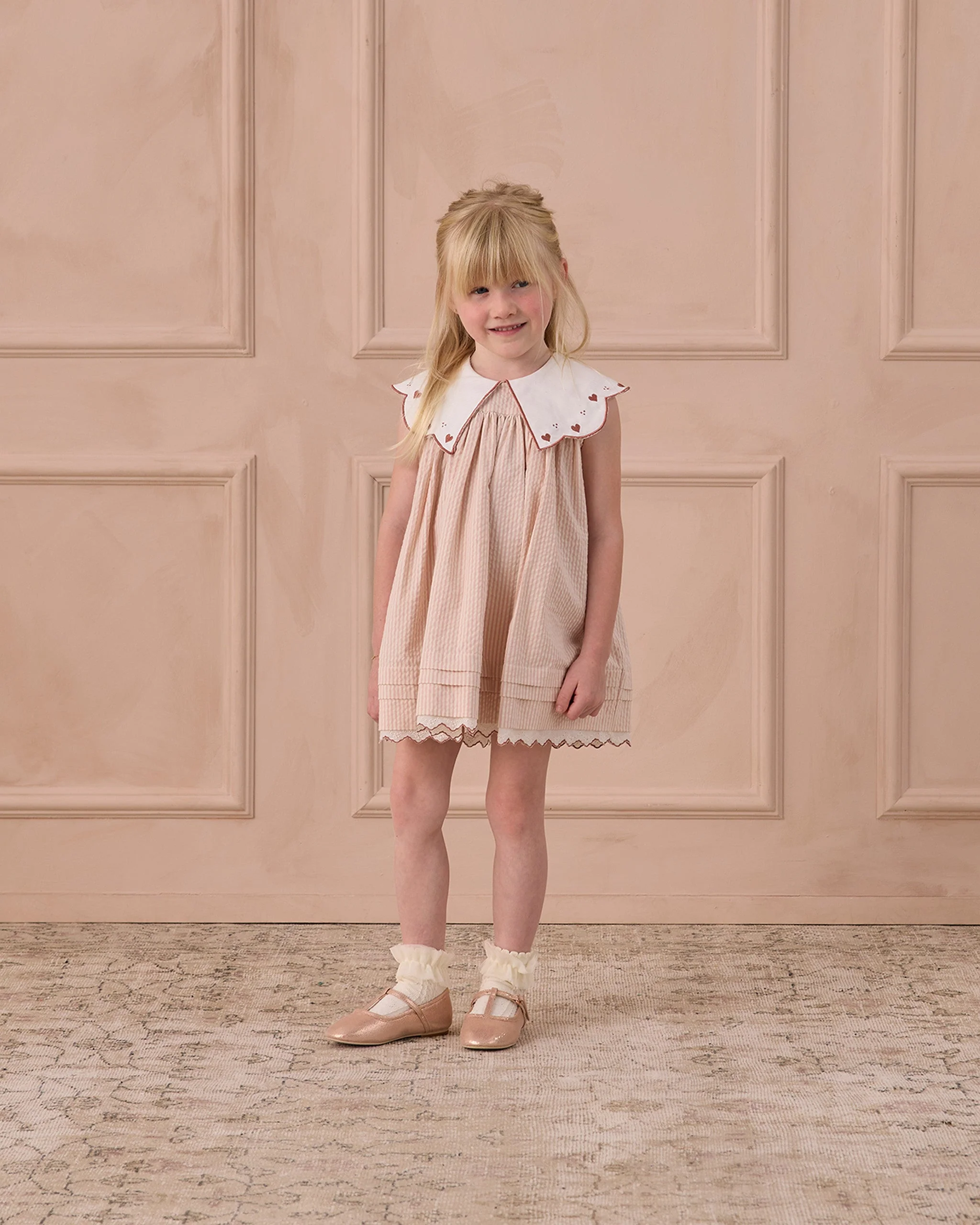 Florence Dress Petal Stripe - Image 2