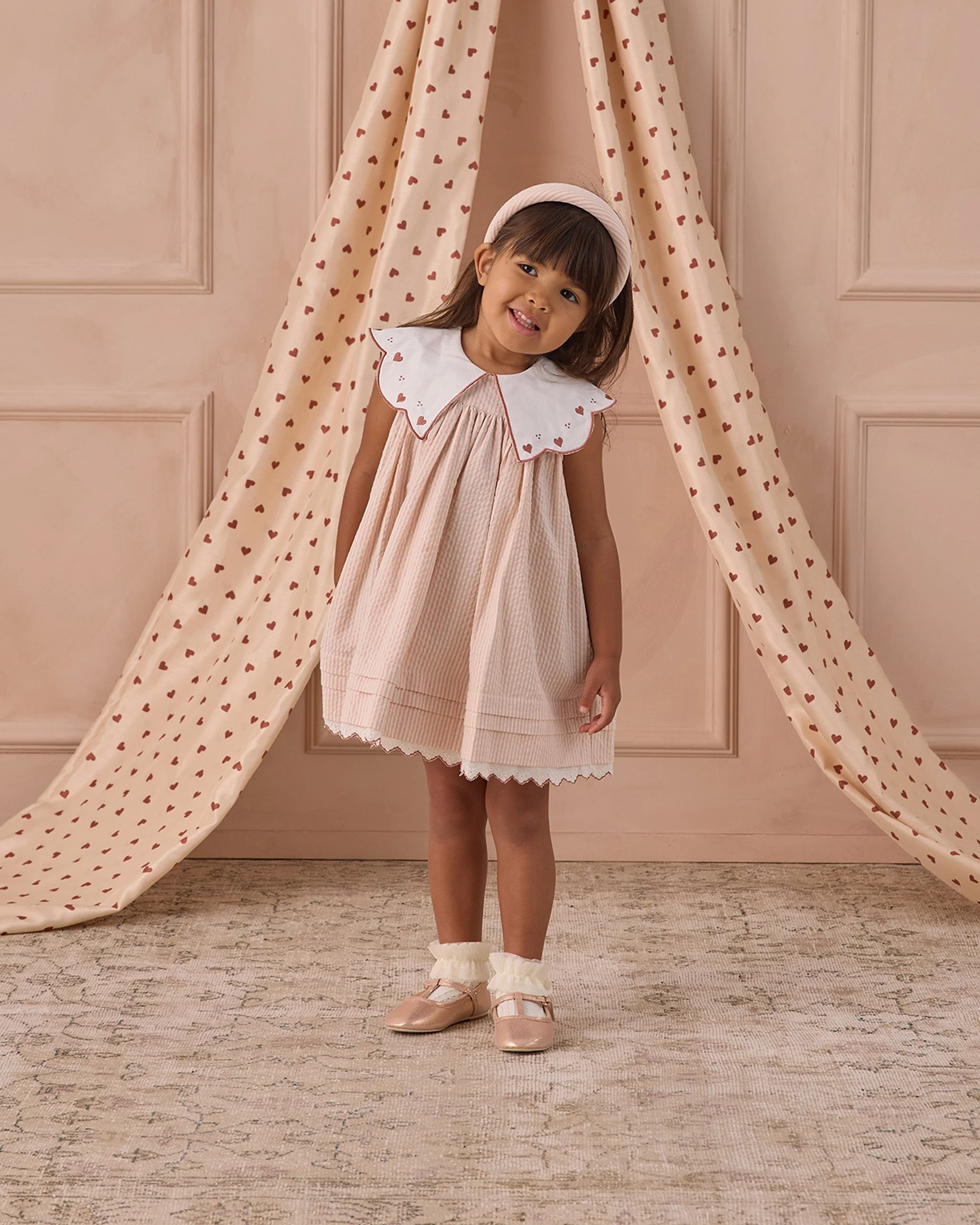 Florence Dress Petal Stripe - Image 4
