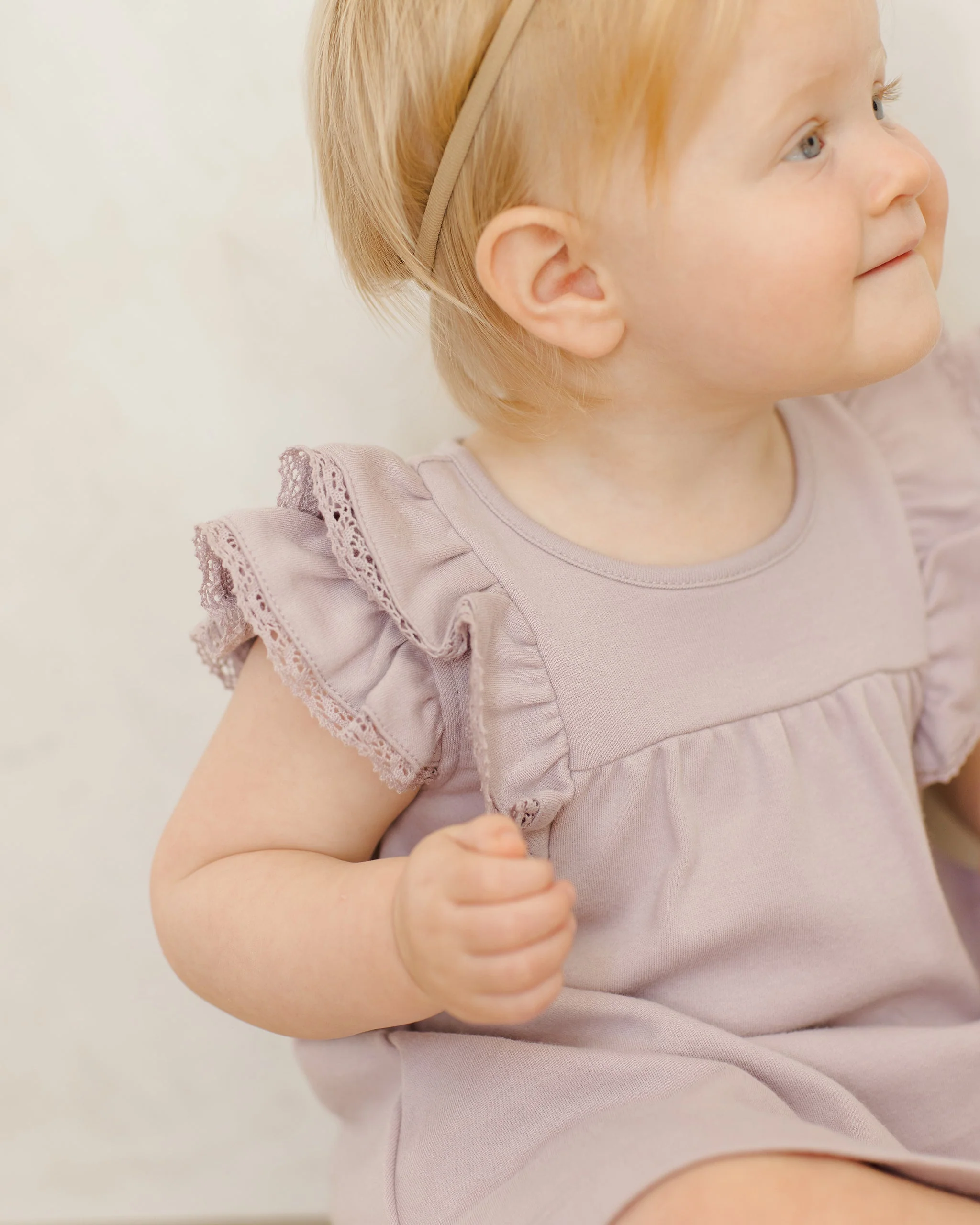Flutter Dress || Lavender - Image 3