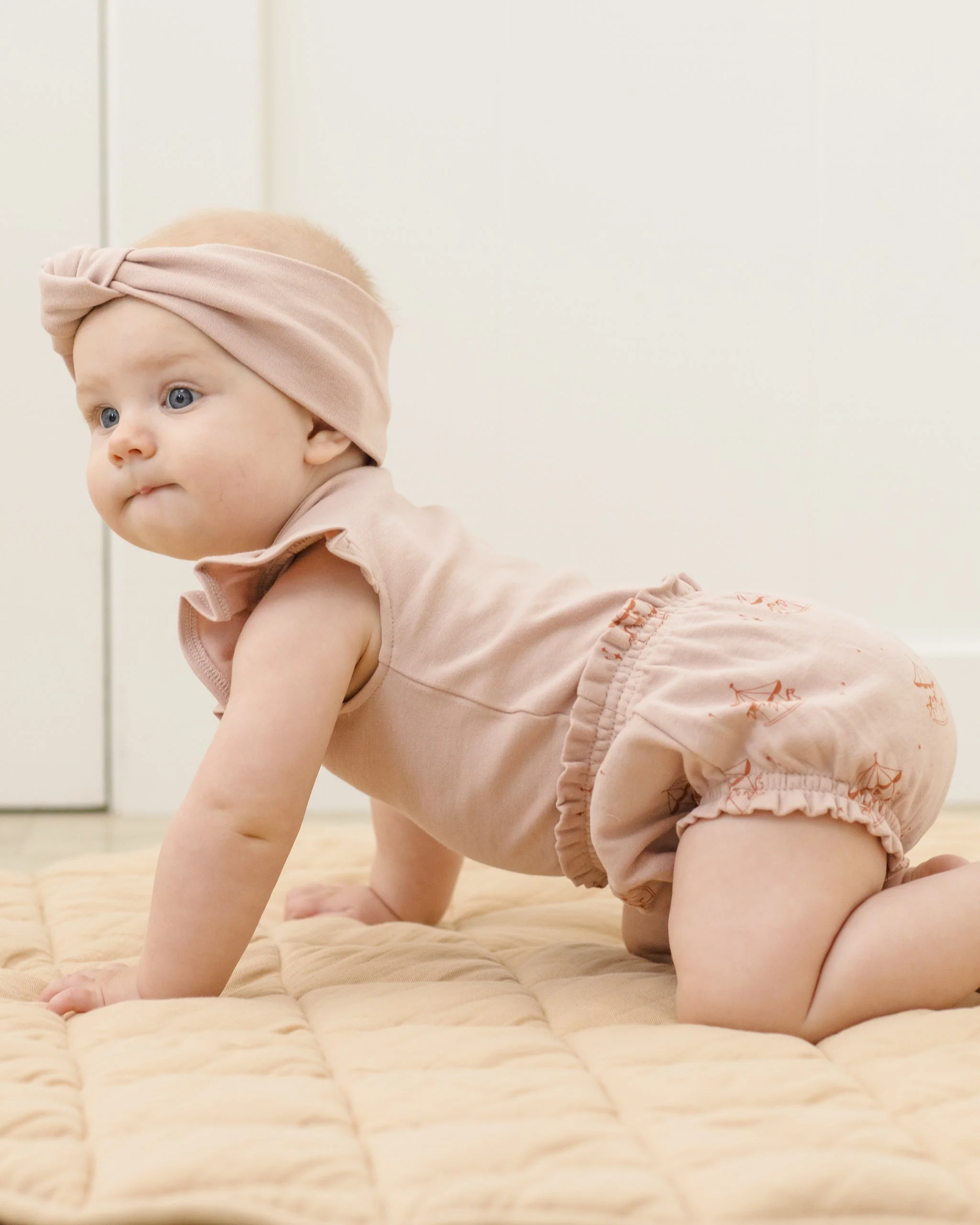 Flutter Sleeve Bodysuit Blush - Image 4