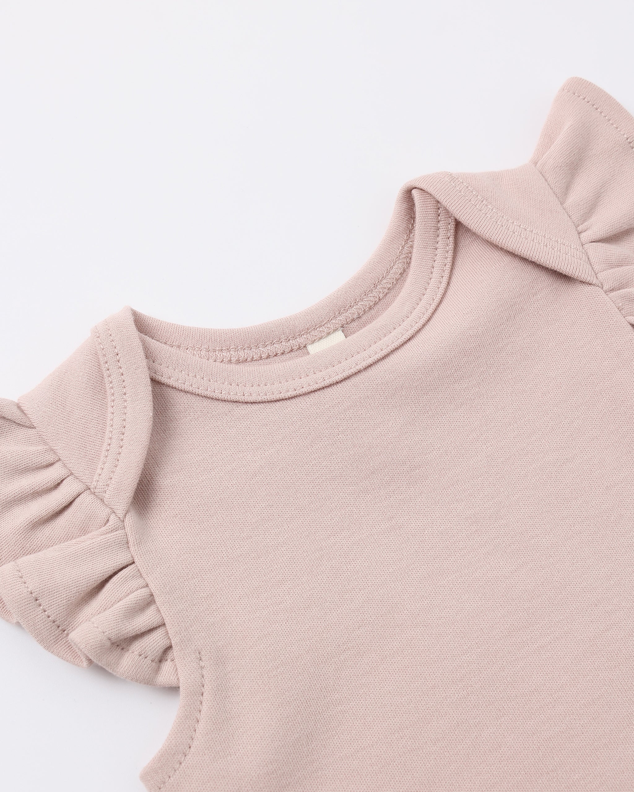 Flutter Sleeve Bodysuit Blush - Image 8