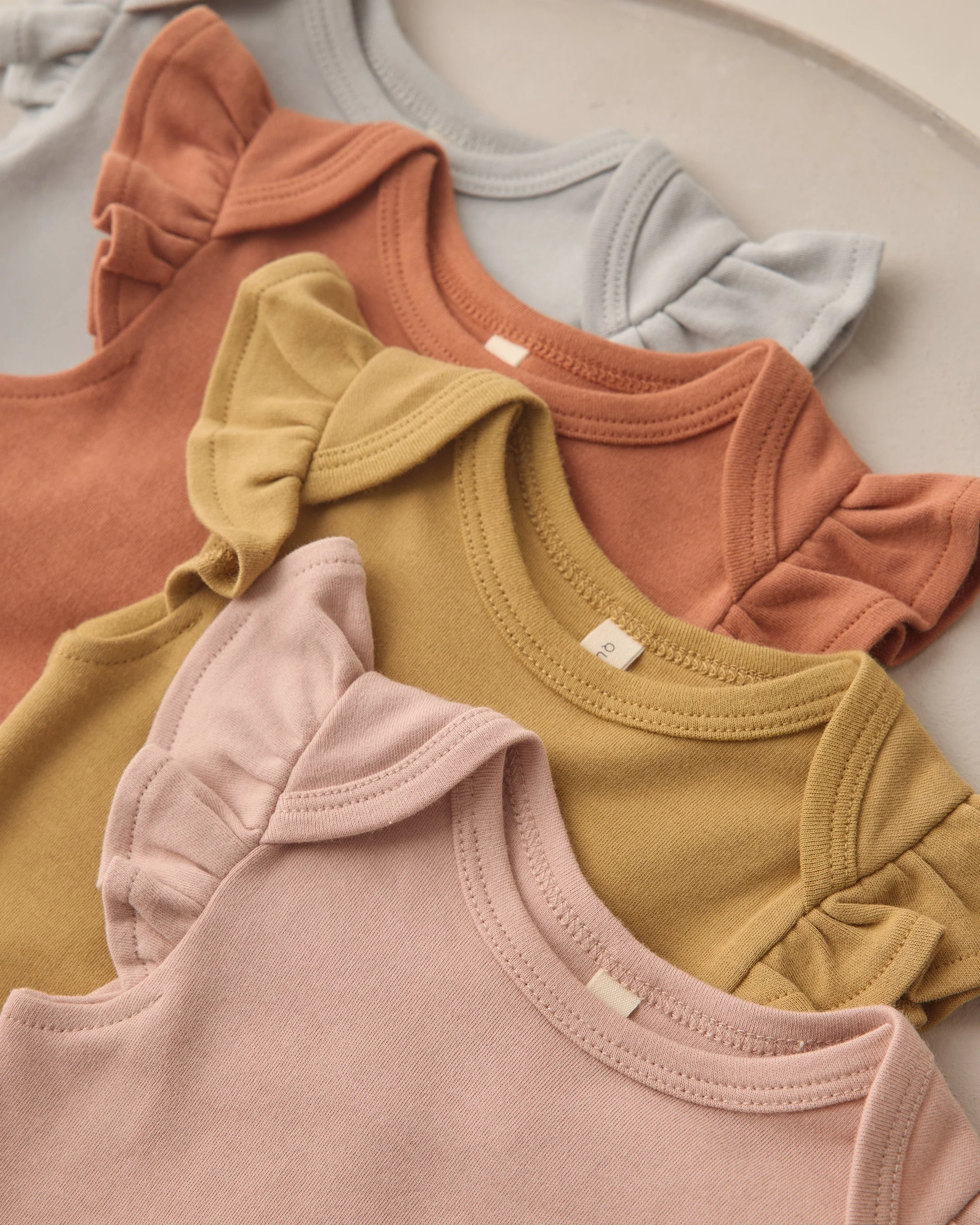 Flutter Sleeve Bodysuit Honey - Image 4