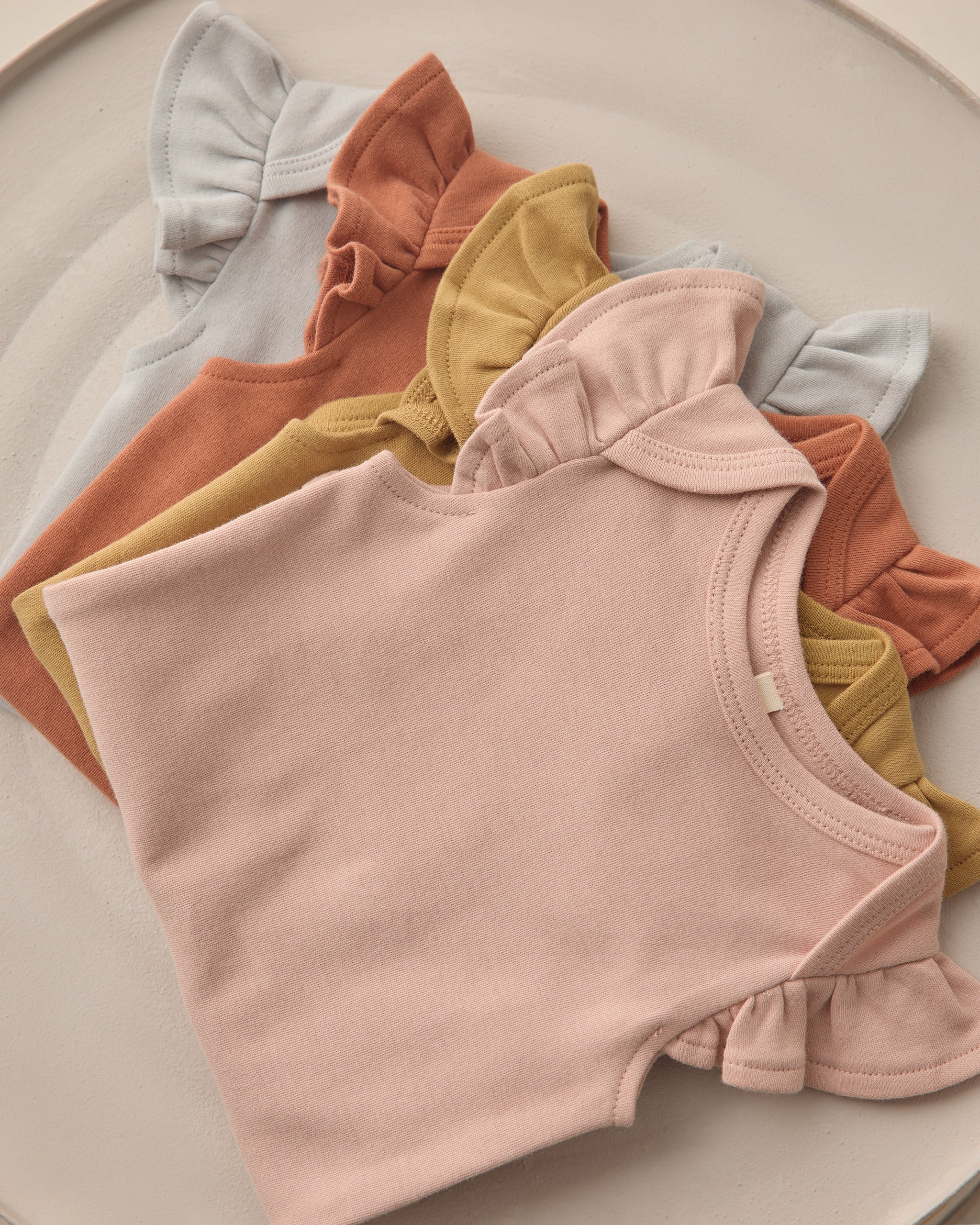 Flutter Sleeve Bodysuit Honey - Image 5