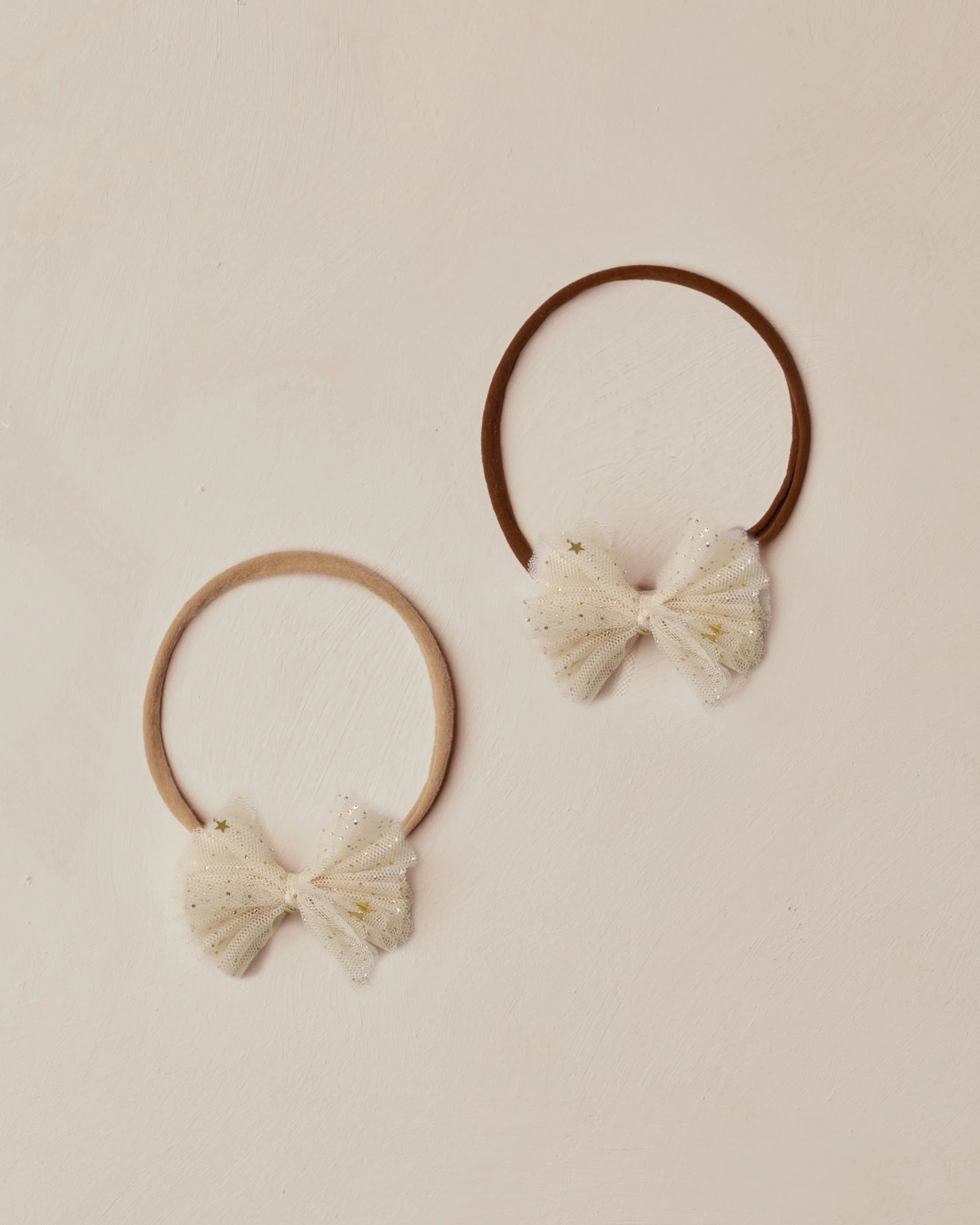 Flutter Tulle Headband | Champagne Stars