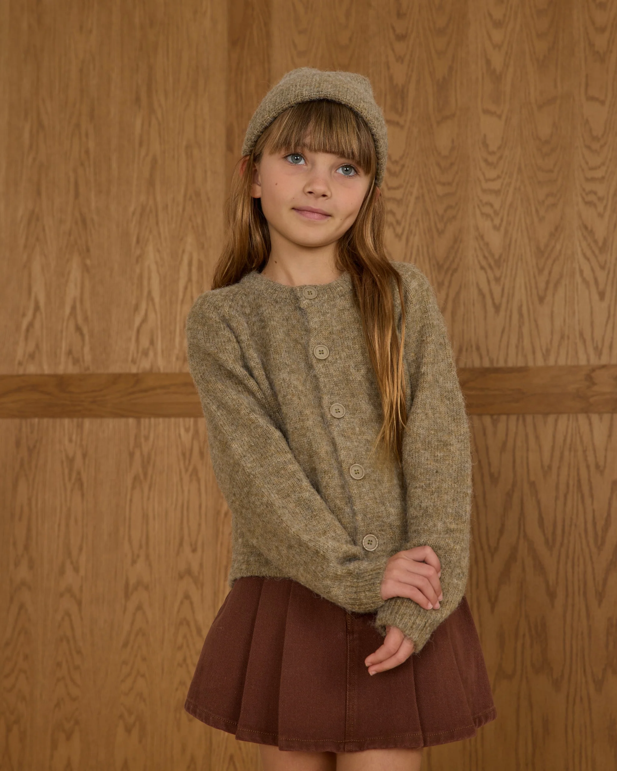 Fuzzy Cardigan || Evergreen - Image 2