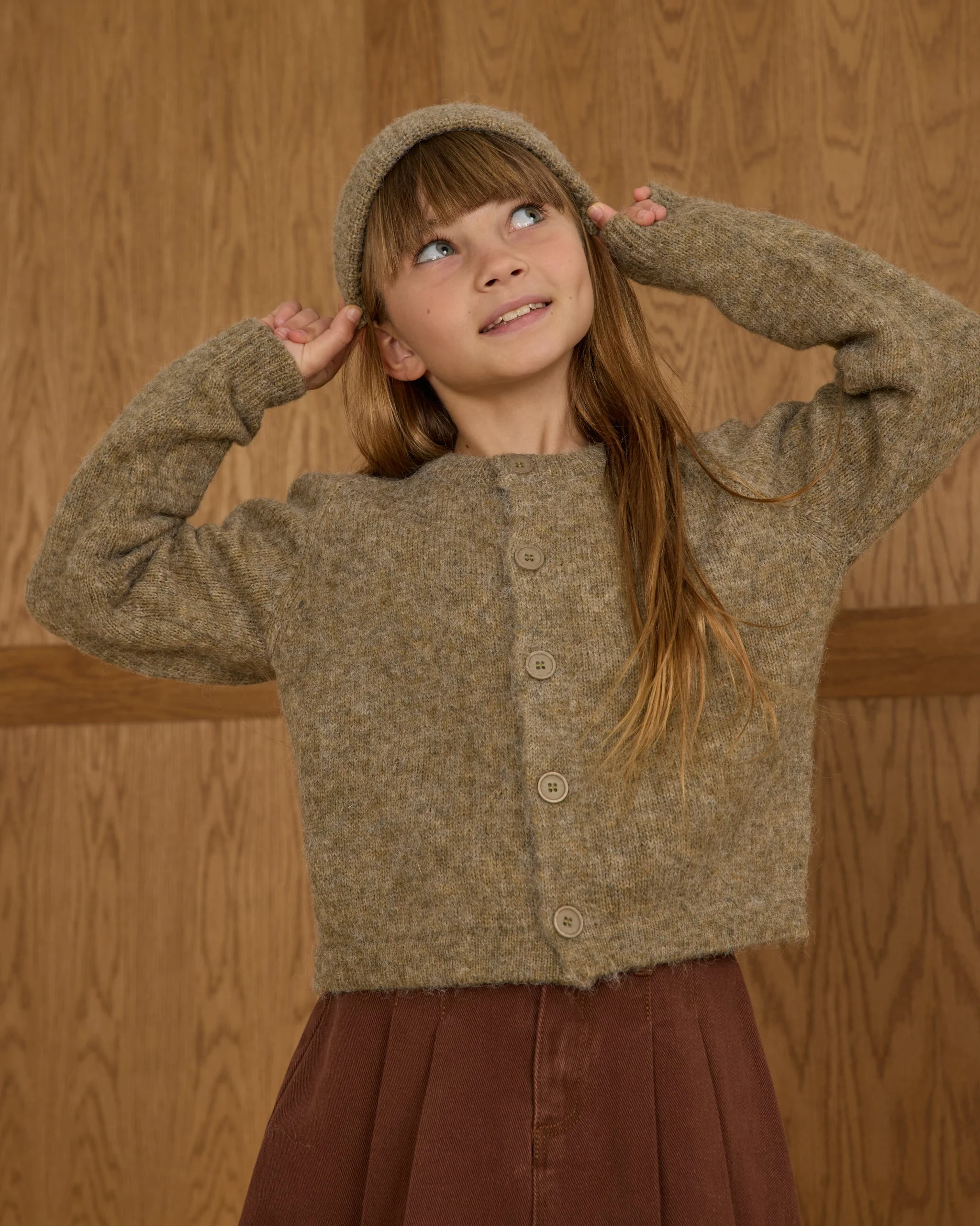 Fuzzy Cardigan || Evergreen - Image 3