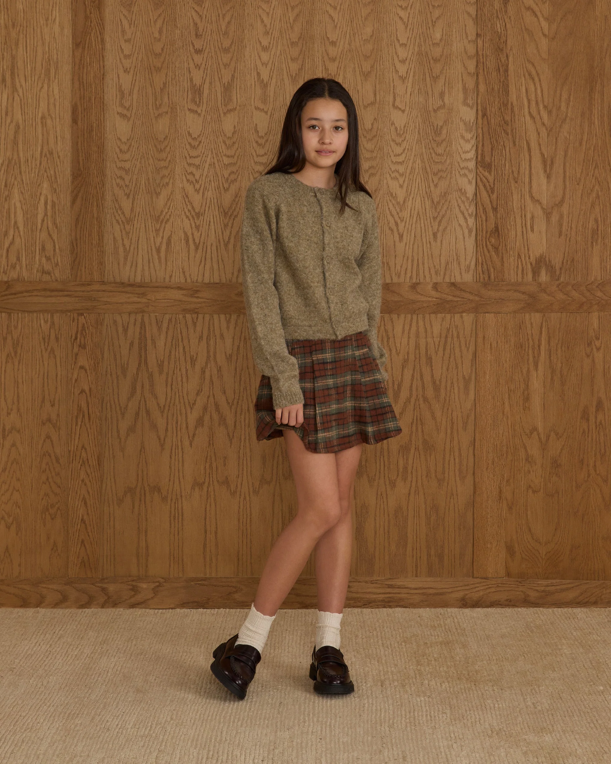 Fuzzy Cardigan || Evergreen - Teen - Image 5