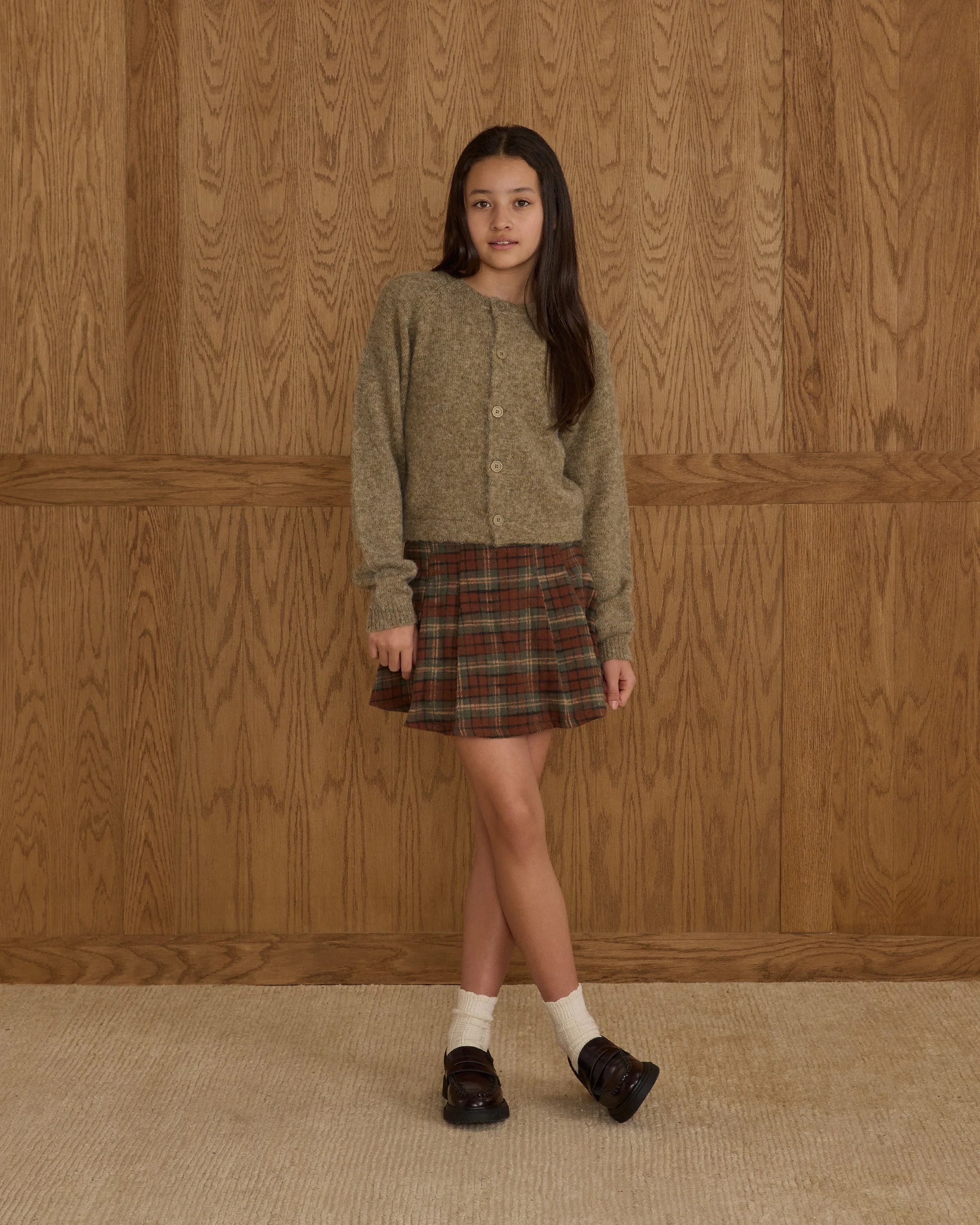 Fuzzy Cardigan || Evergreen - Teen - Image 7