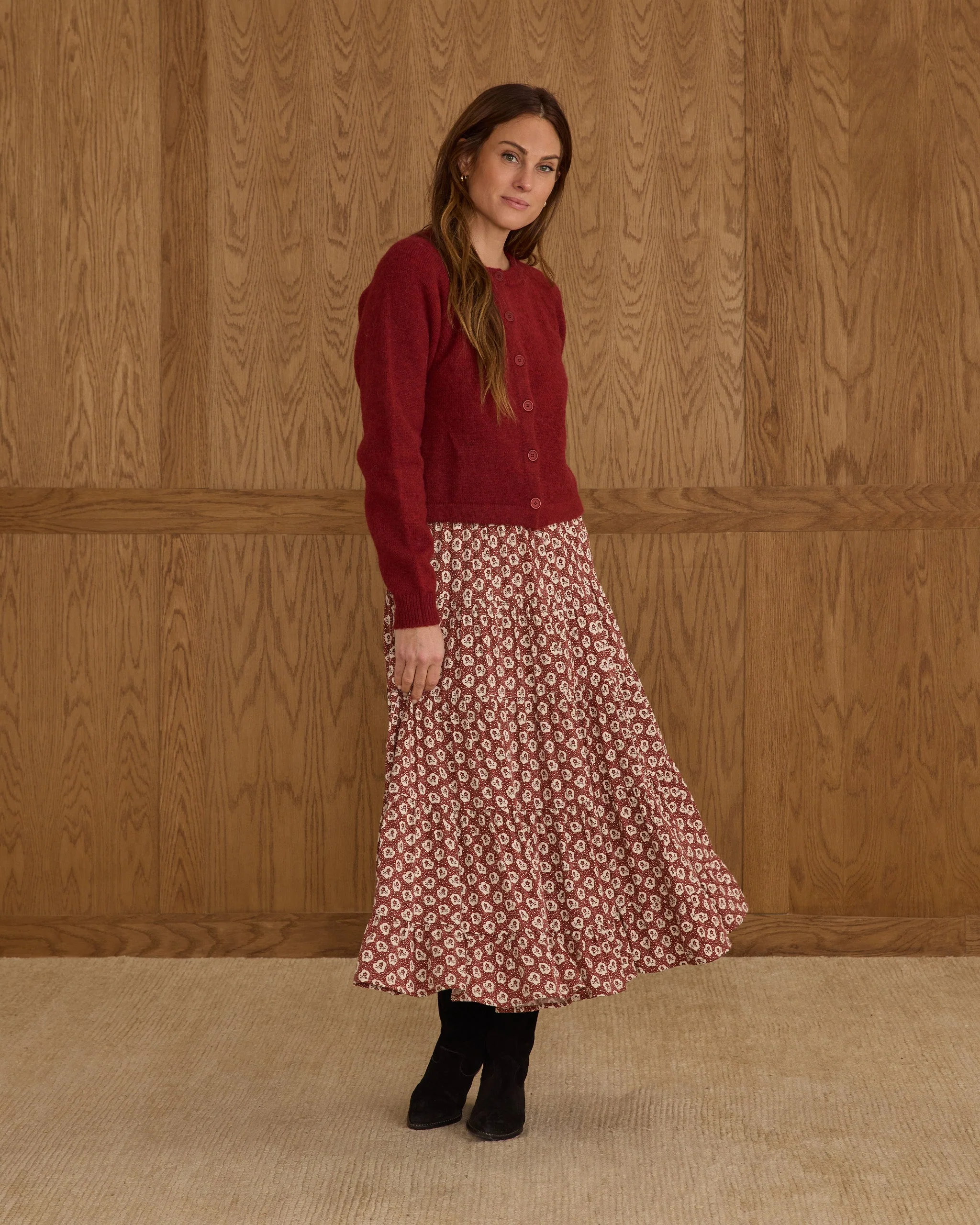 Fuzzy Cardigan | Ruby - Image 3