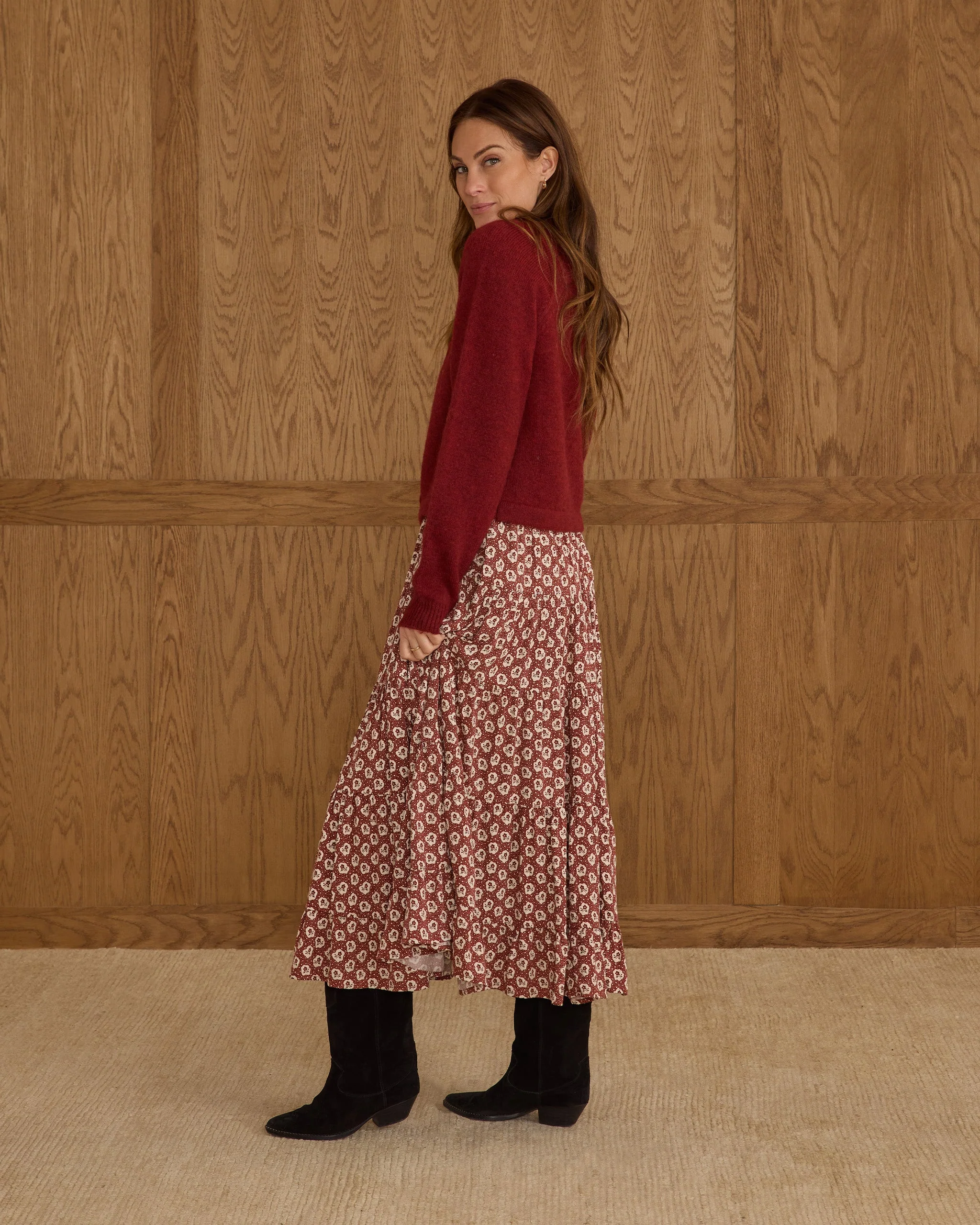 Fuzzy Cardigan | Ruby - Image 4