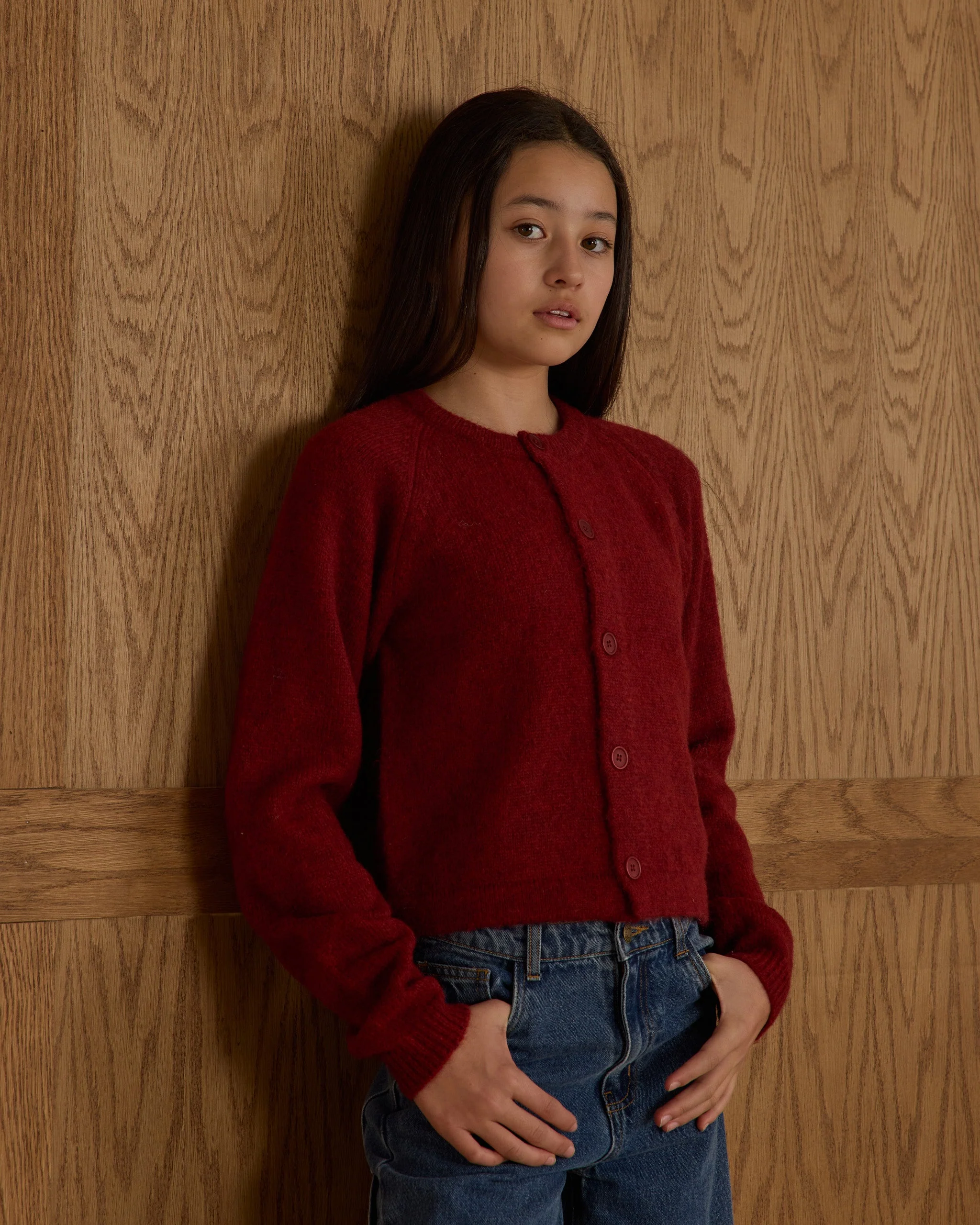 Fuzzy Cardigan || Ruby - Teen - Image 3