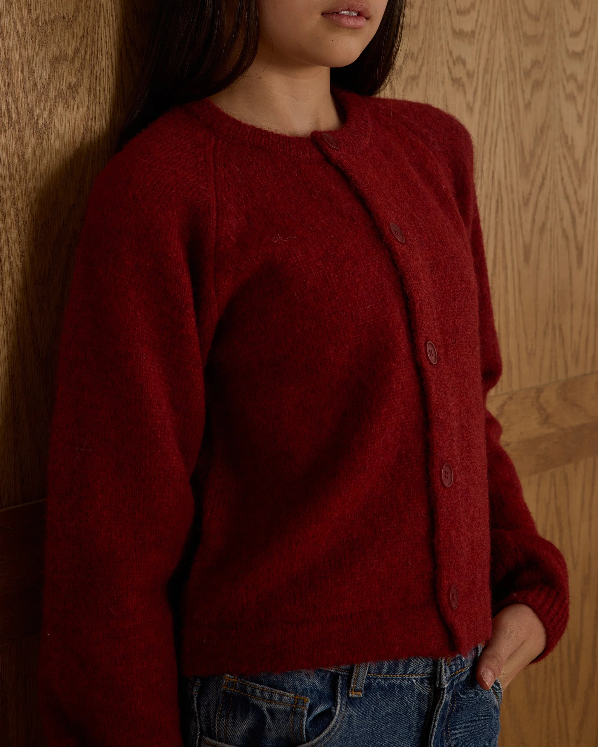 Fuzzy Cardigan || Ruby - Teen - Image 4