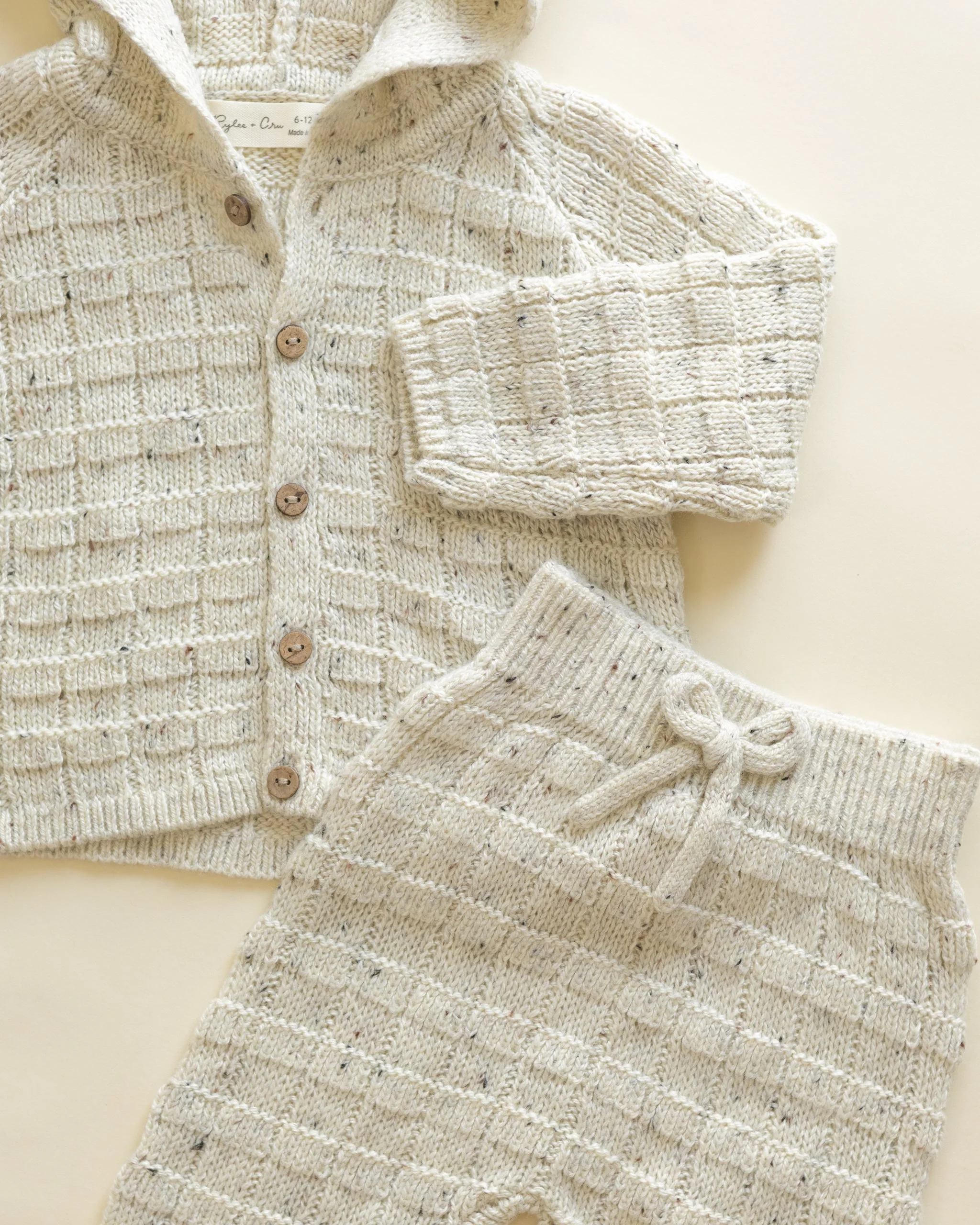 Gable Pant || Oatmeal Speckle - Image 3