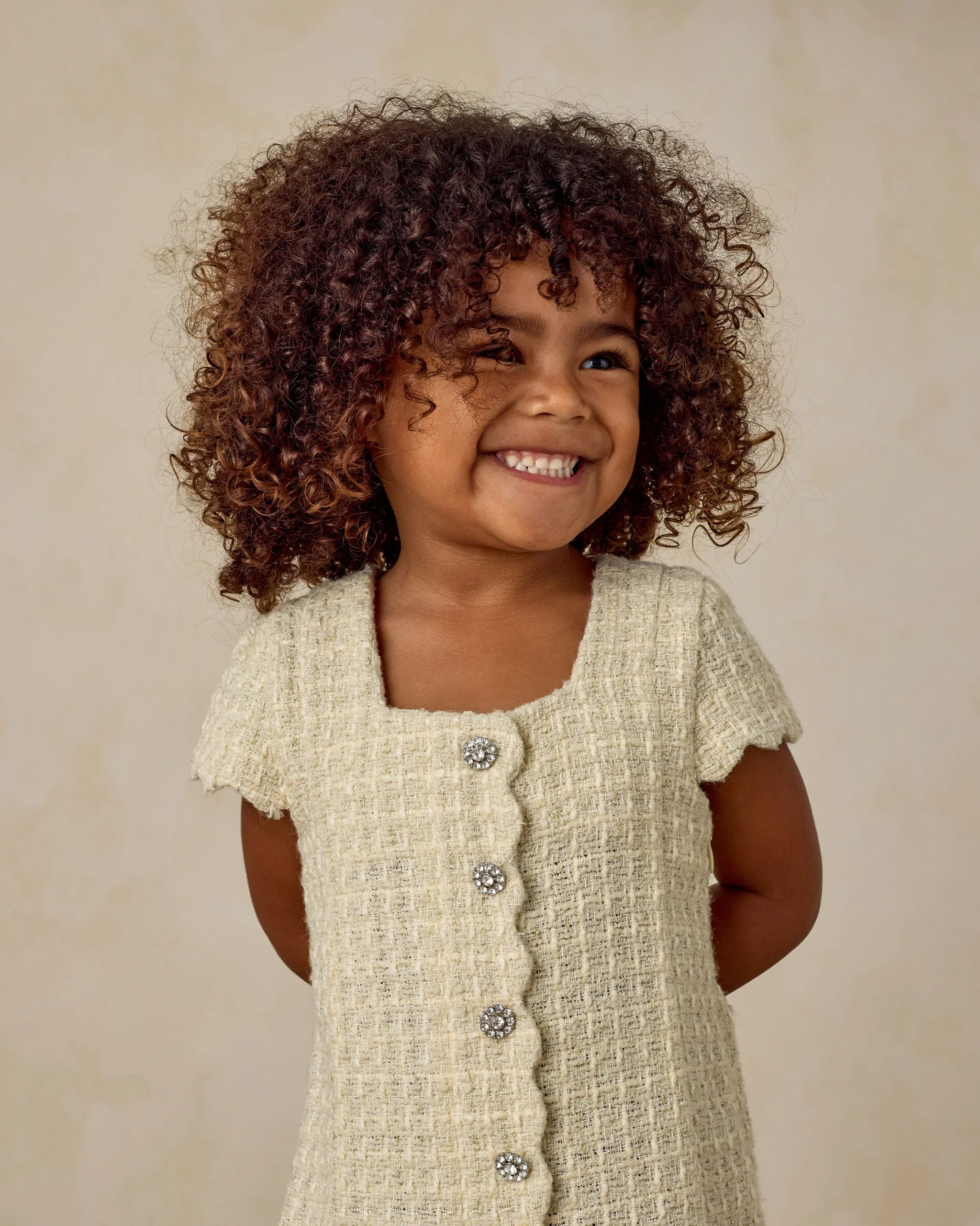 Gabrielle Dress | Ecru - Image 4