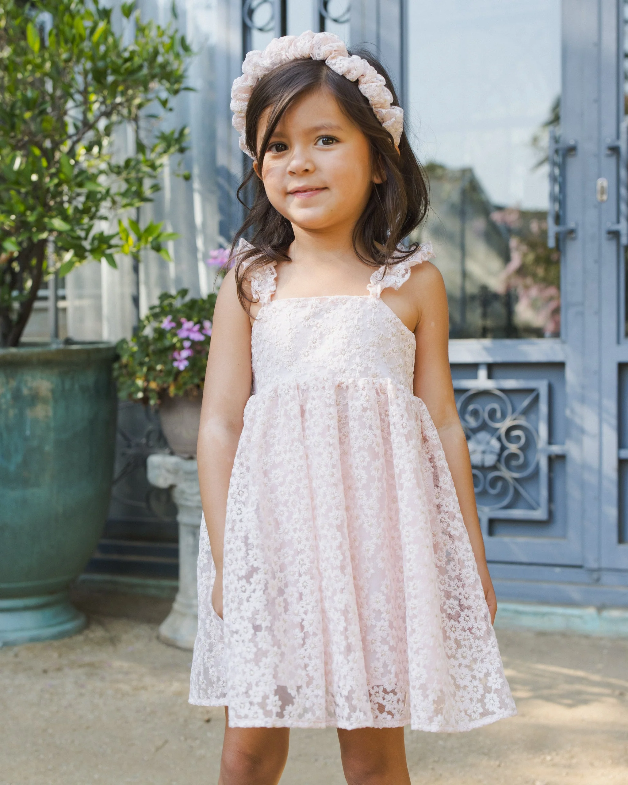 Gathered Headband Cotton Candy - Image 4