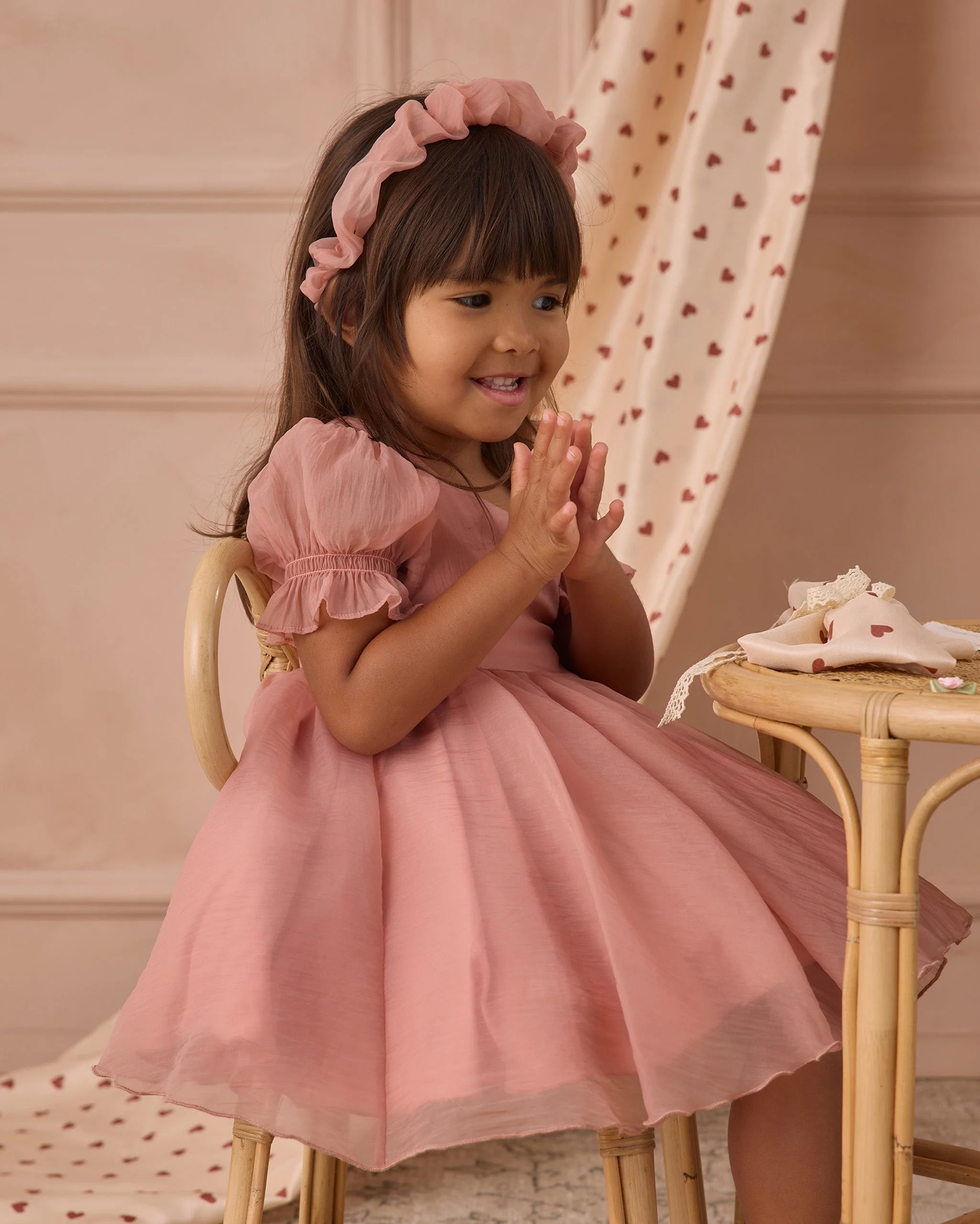 Gathered Headband || Pink - Image 3