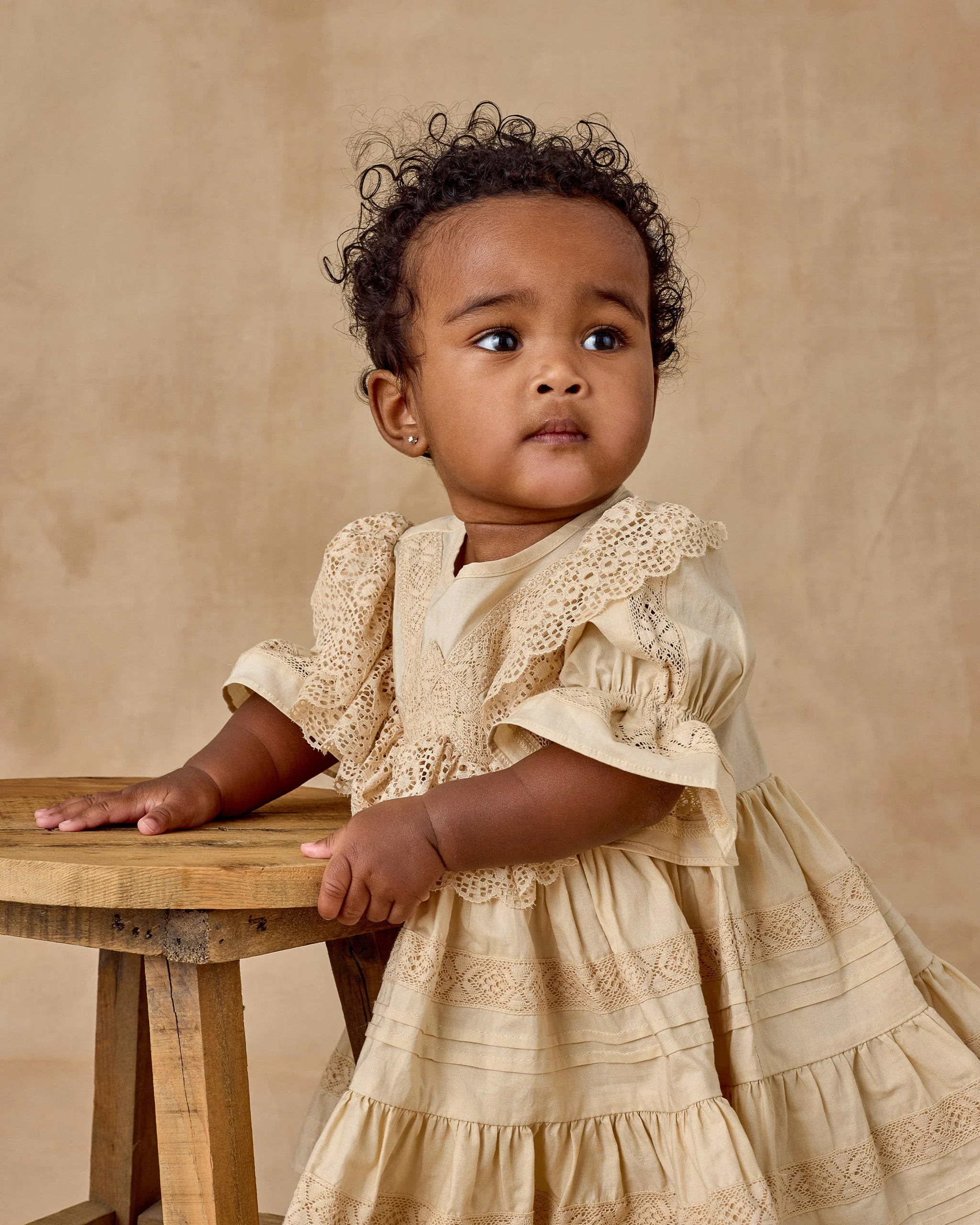 Genevieve Dress | Ecru - Image 4
