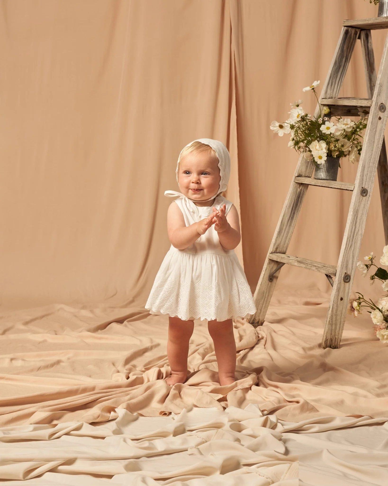 Georgia Dress || White - Image 3