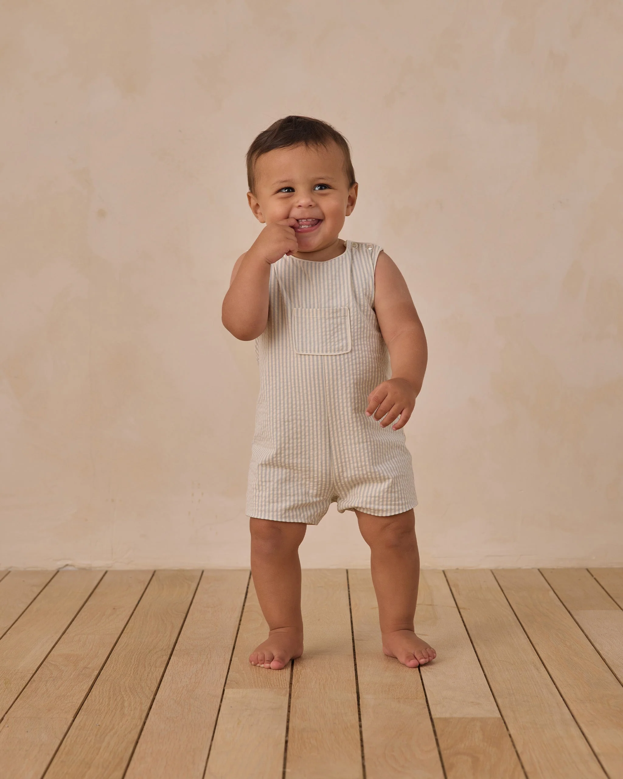 Georgie Romper Sky Stripe - Image 2